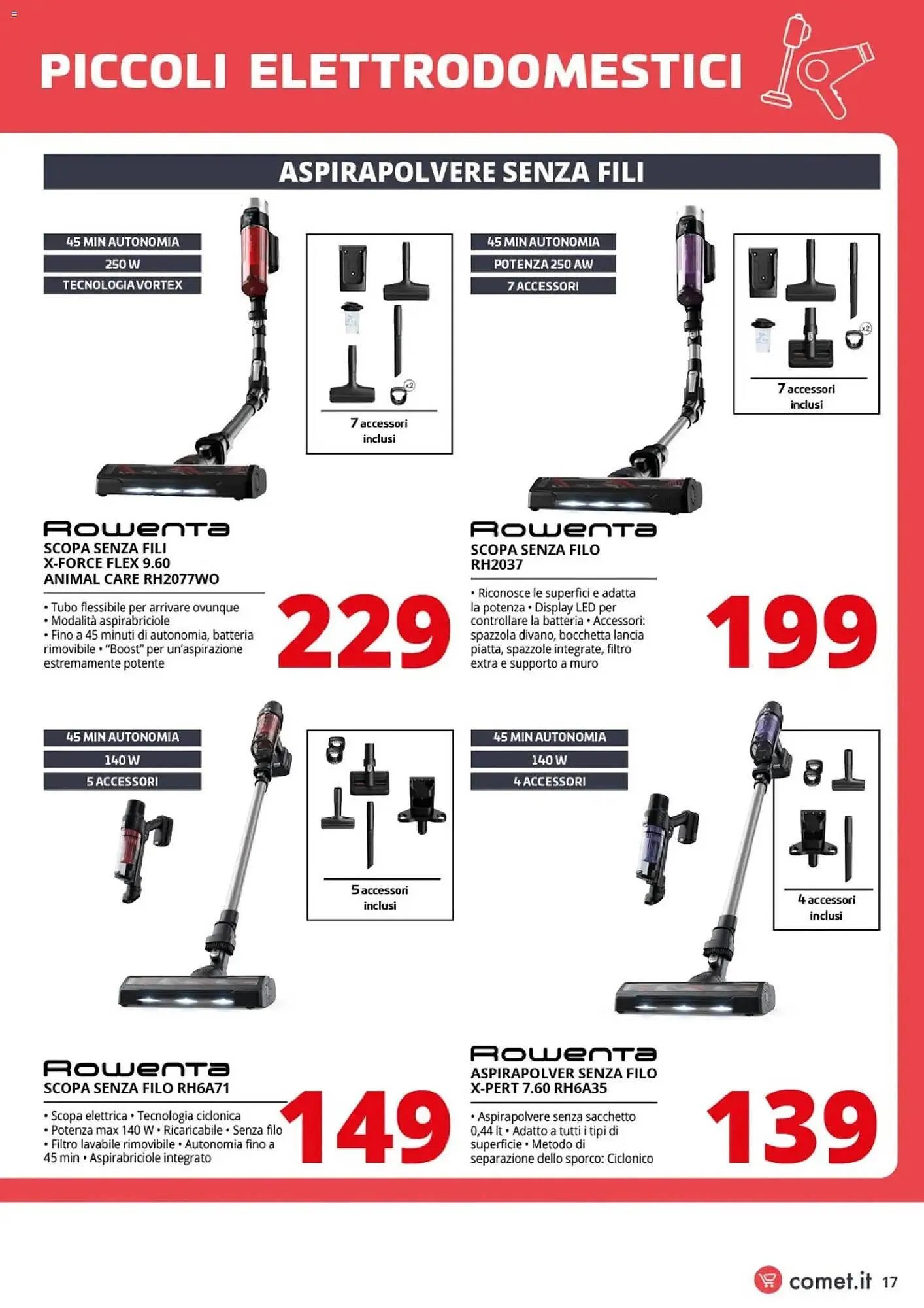 Volantino Comet da 20 febbraio a 4 marzo di 2026 - Pagina del volantino 17
