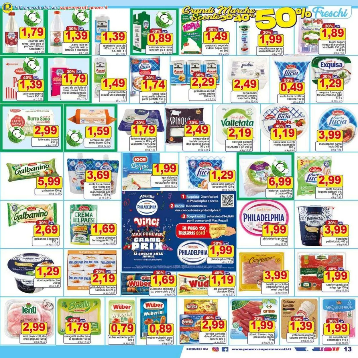 Pewex Volantino attuale da 10 giugno a 24 giugno di 2025 - Pagina del volantino 13