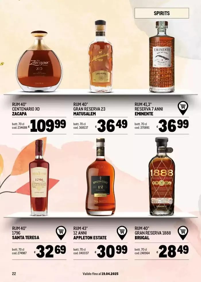 Catalogo Pasqua da 1 aprile a 19 aprile di 2025 - Pagina del volantino 22