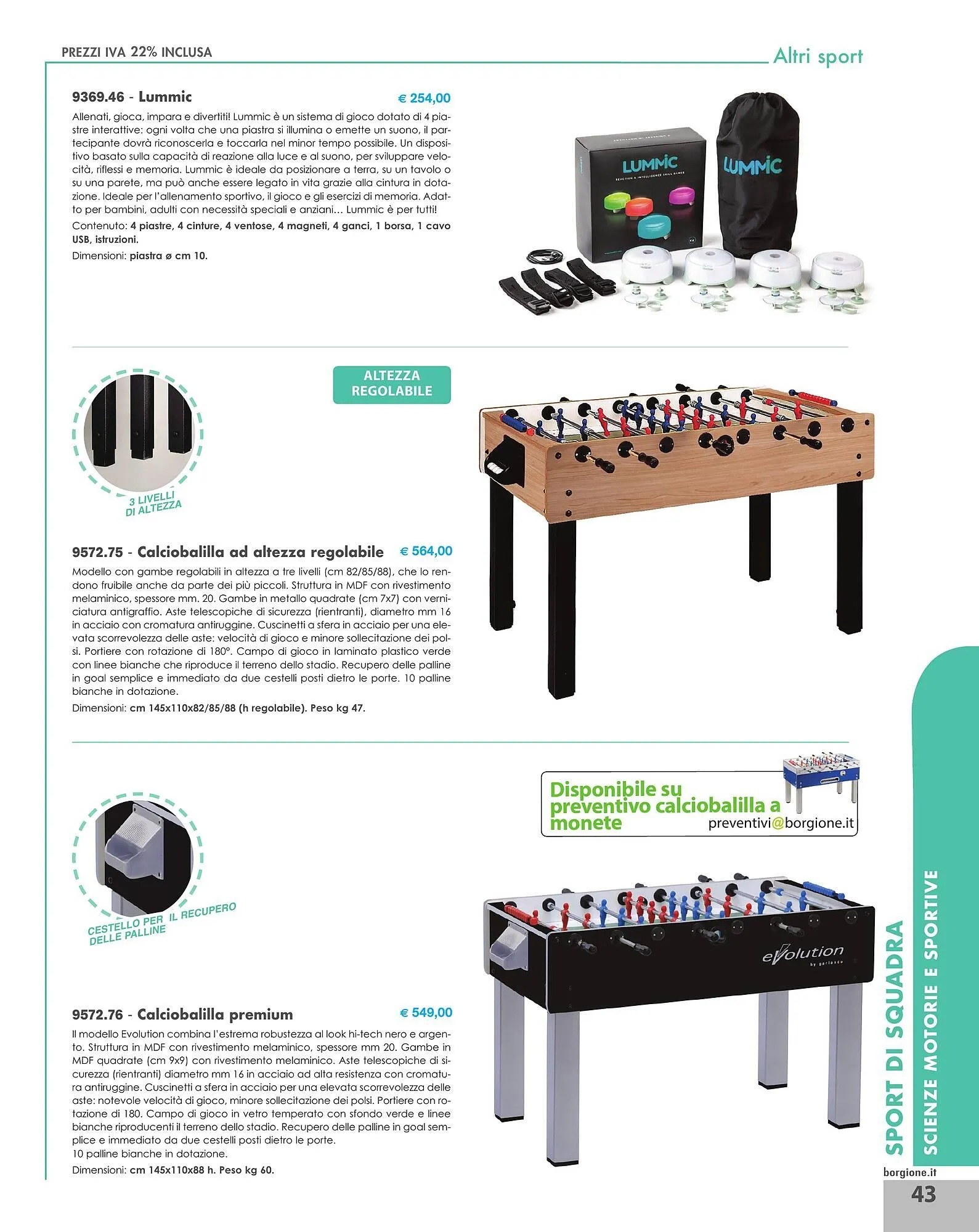 Volantino Borgione Sport da 31 dicembre a 31 dicembre di 2025 - Pagina del volantino 43