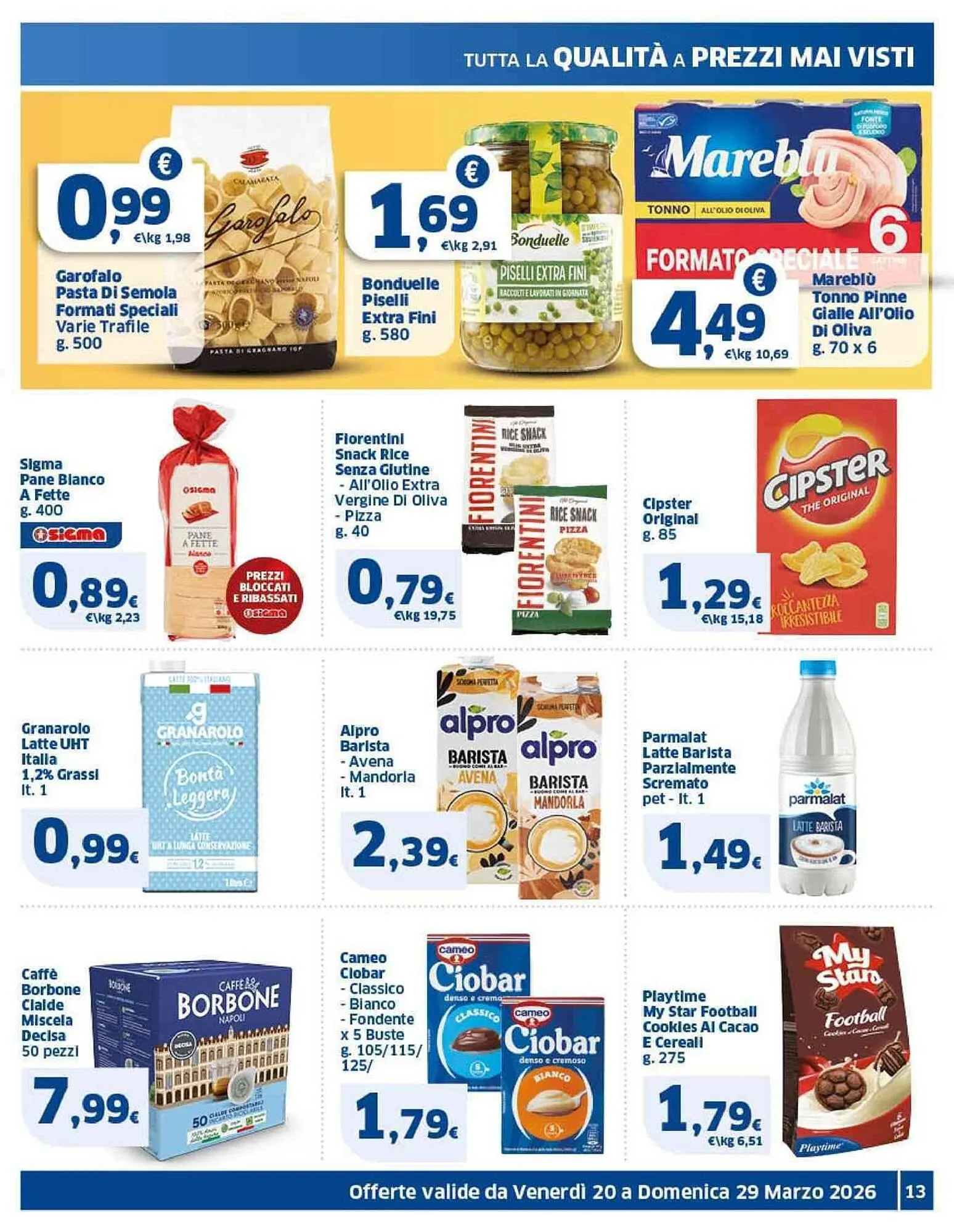 Volantino Sigma da 20 marzo a 29 marzo di 2026 - Pagina del volantino 13