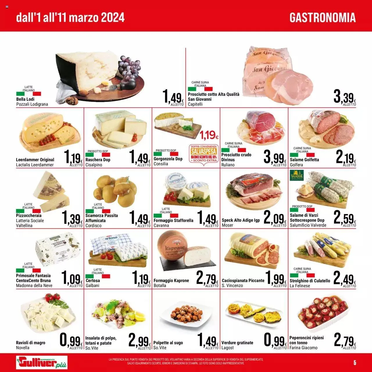 Volantino Gulliver Più Grandi da 1 marzo a 11 marzo di 2024 - Pagina del volantino 5