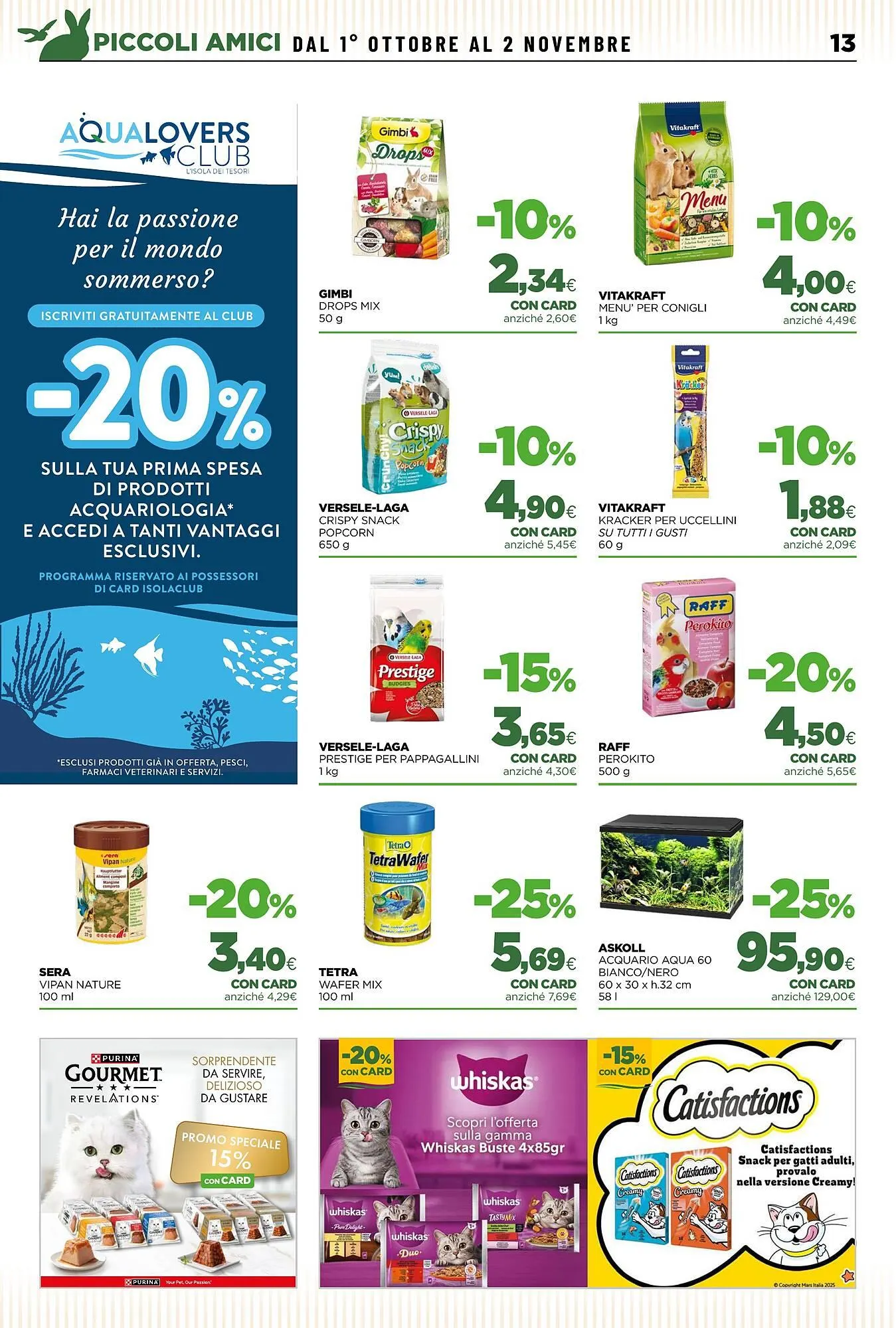 Volantino L´Isola dei Tesori da 1 ottobre a 2 novembre di 2025 - Pagina del volantino 13