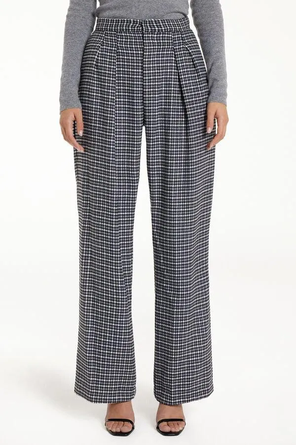 Pantapalazzo Caldi Vita Alta Tweed