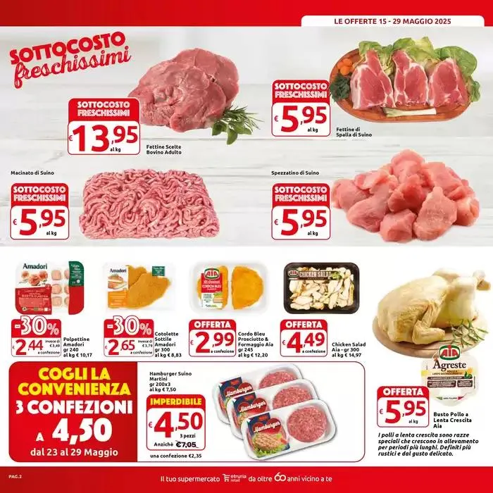 Sottocosto freschissimi da 15 maggio a 29 maggio di 2025 - Pagina del volantino 2