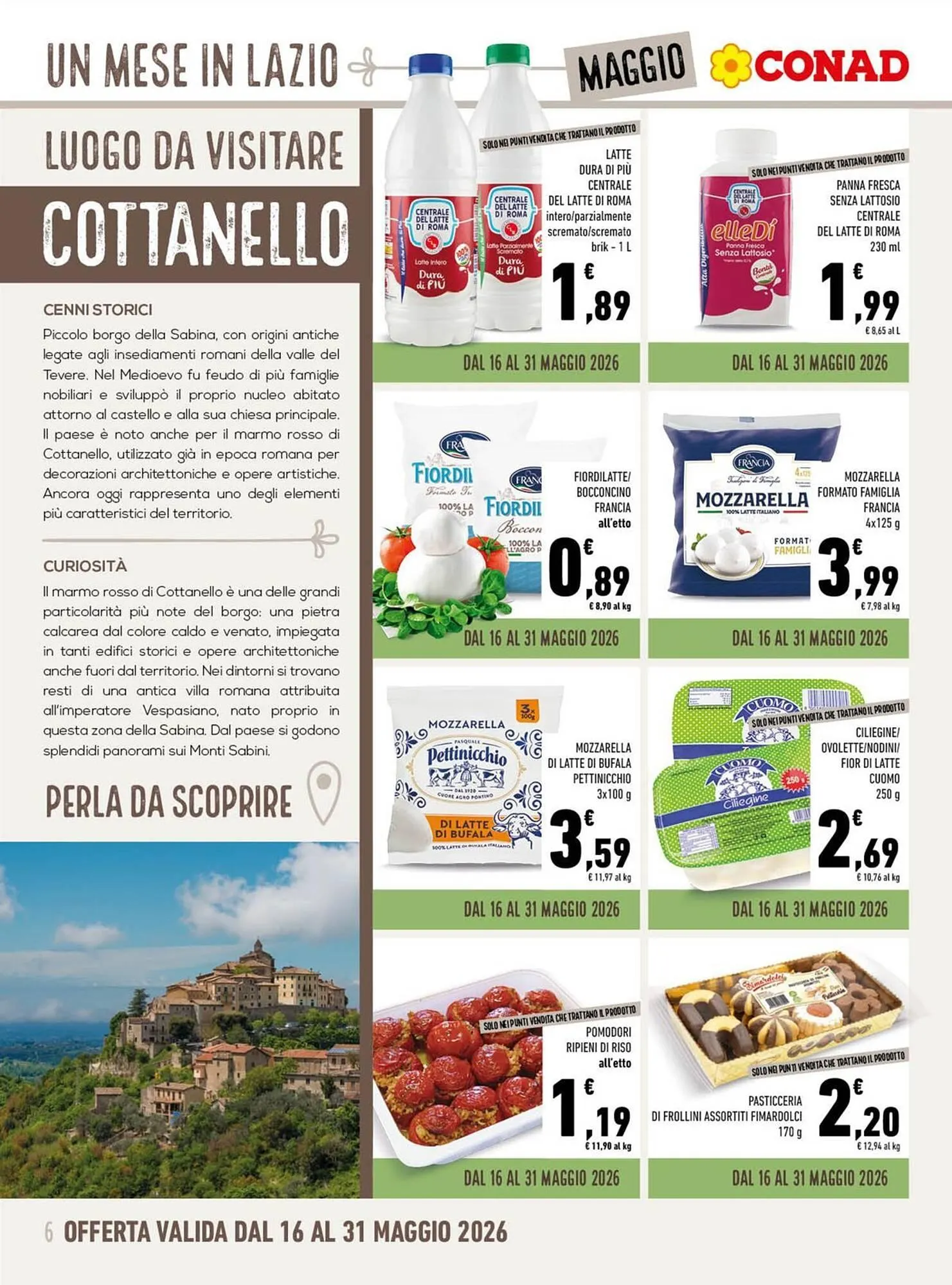 Volantino Conad da 1 maggio a 31 maggio di 2026 - Pagina del volantino 6