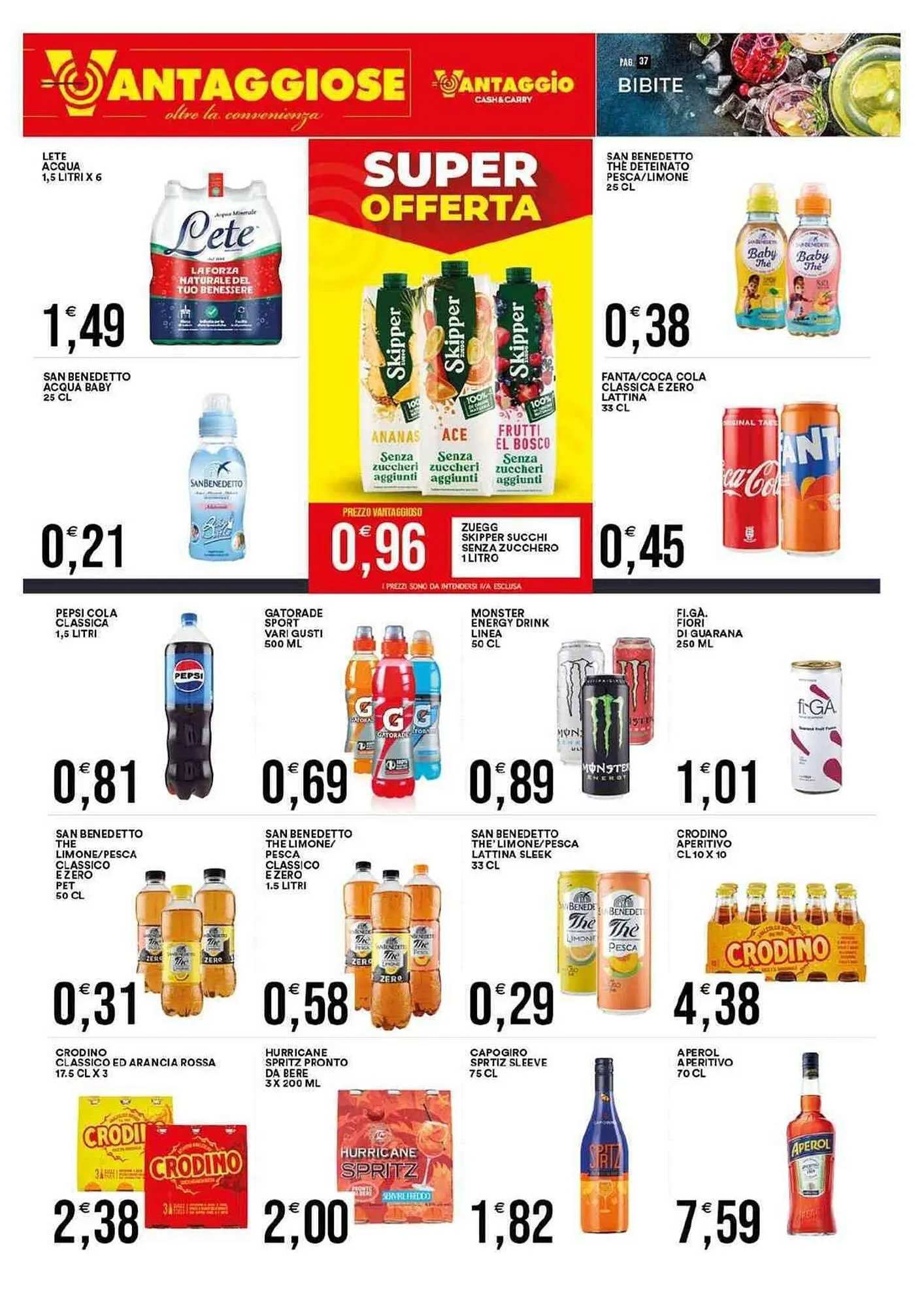 Volantino Vantaggio Cash&Carry da 23 febbraio a 7 marzo di 2026 - Pagina del volantino 39