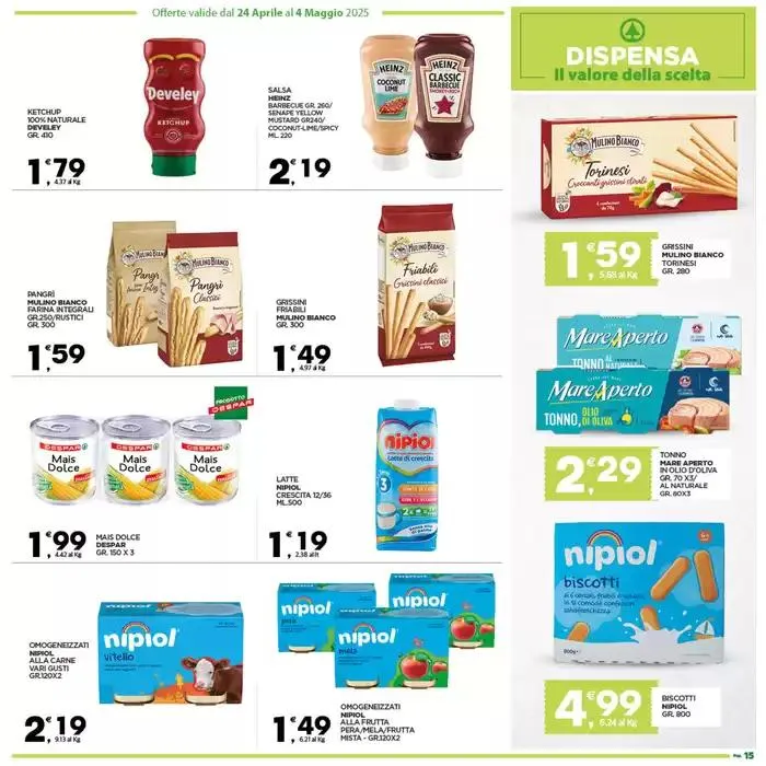 2x1 Prendi 2 Paghi 1 da 24 aprile a 4 maggio di 2025 - Pagina del volantino 15