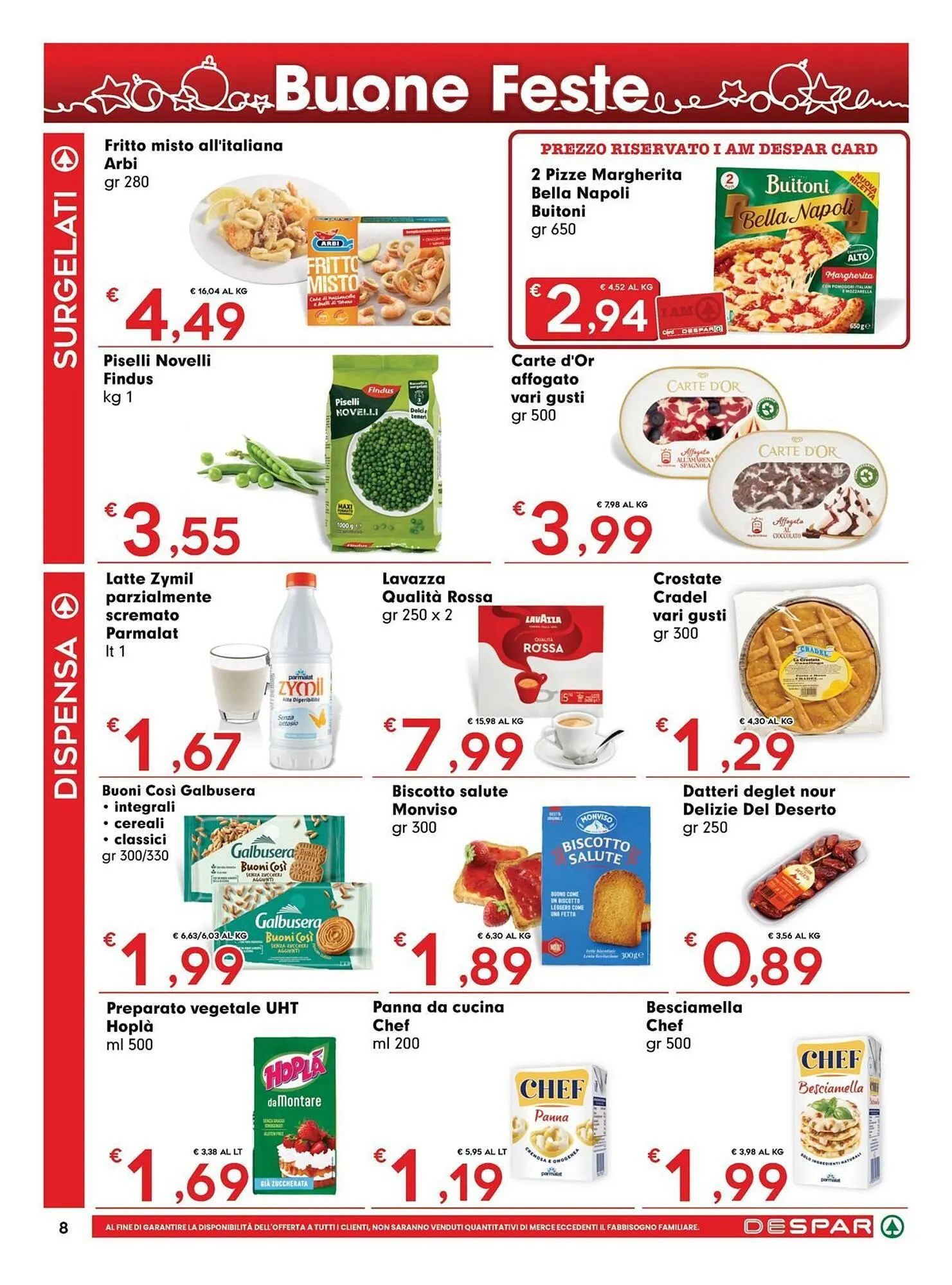 Volantino DeSpar Express da 18 dicembre a 31 dicembre di 2025 - Pagina del volantino 8
