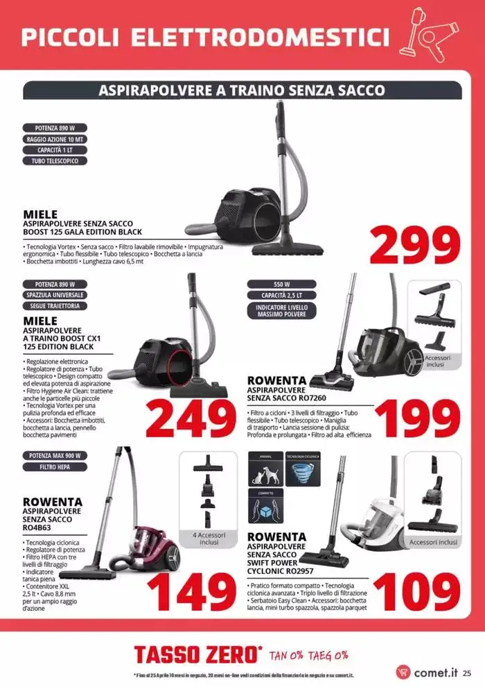 Speciale Piccoli Elettrodomestici! da 17 aprile a 7 maggio di 2025 - Pagina del volantino 25