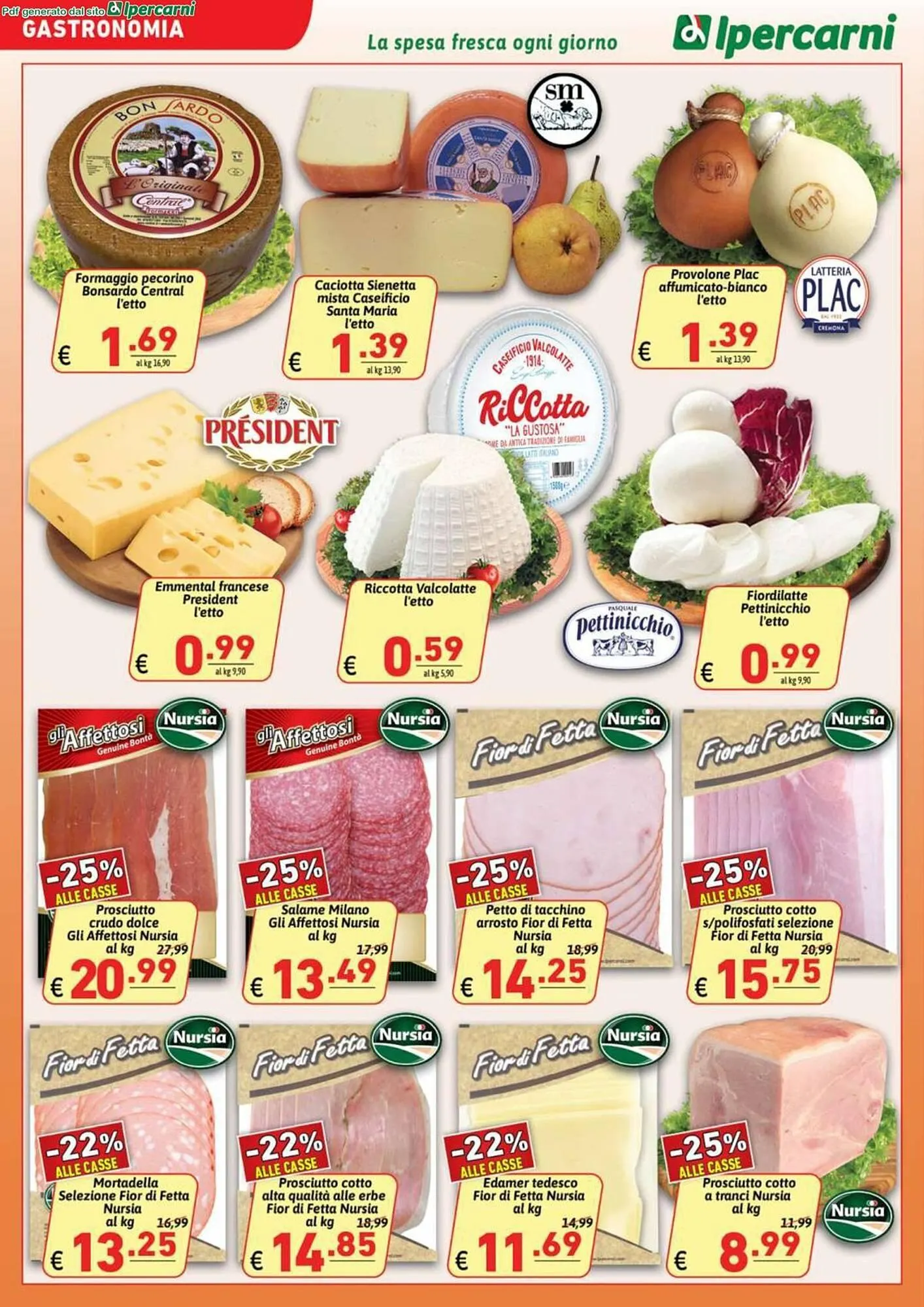 Volantino Ipercarni da 25 luglio a 5 agosto di 2025 - Pagina del volantino 6