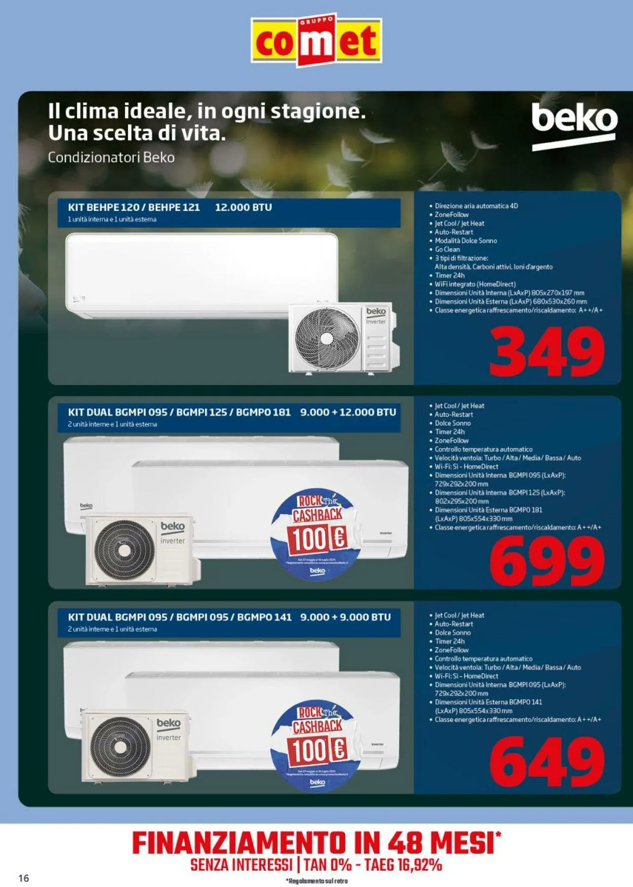 Comet Volantino attuale da 30 maggio a 18 giugno di 2025 - Pagina del volantino 16