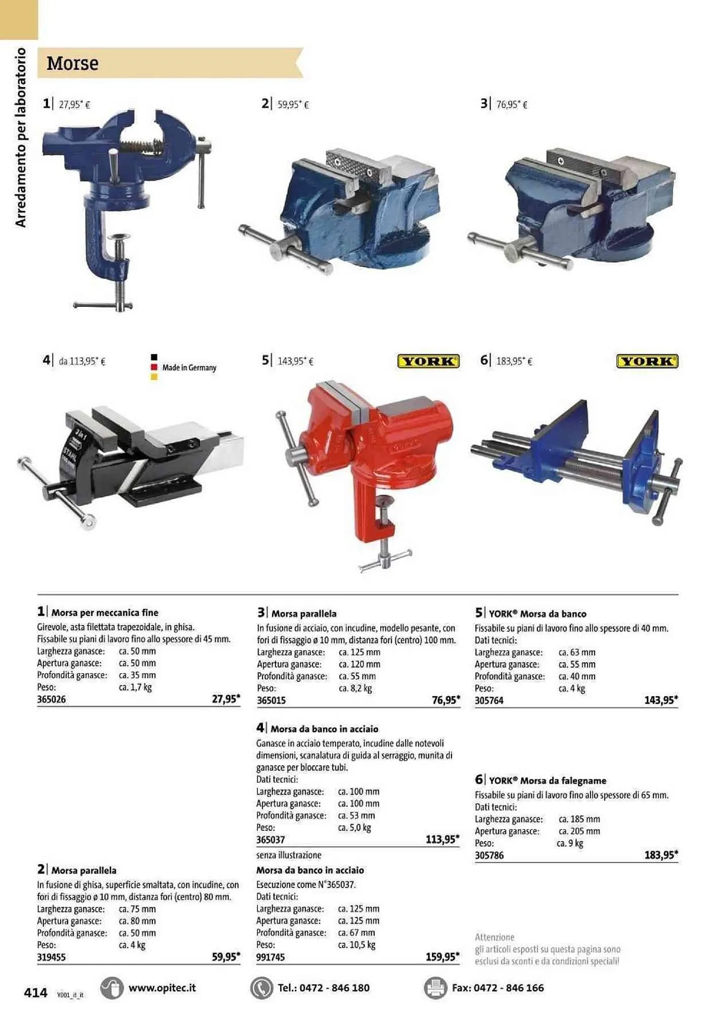 Volantino Opitec da 6 gennaio a 31 agosto di 2024 - Pagina del volantino 414