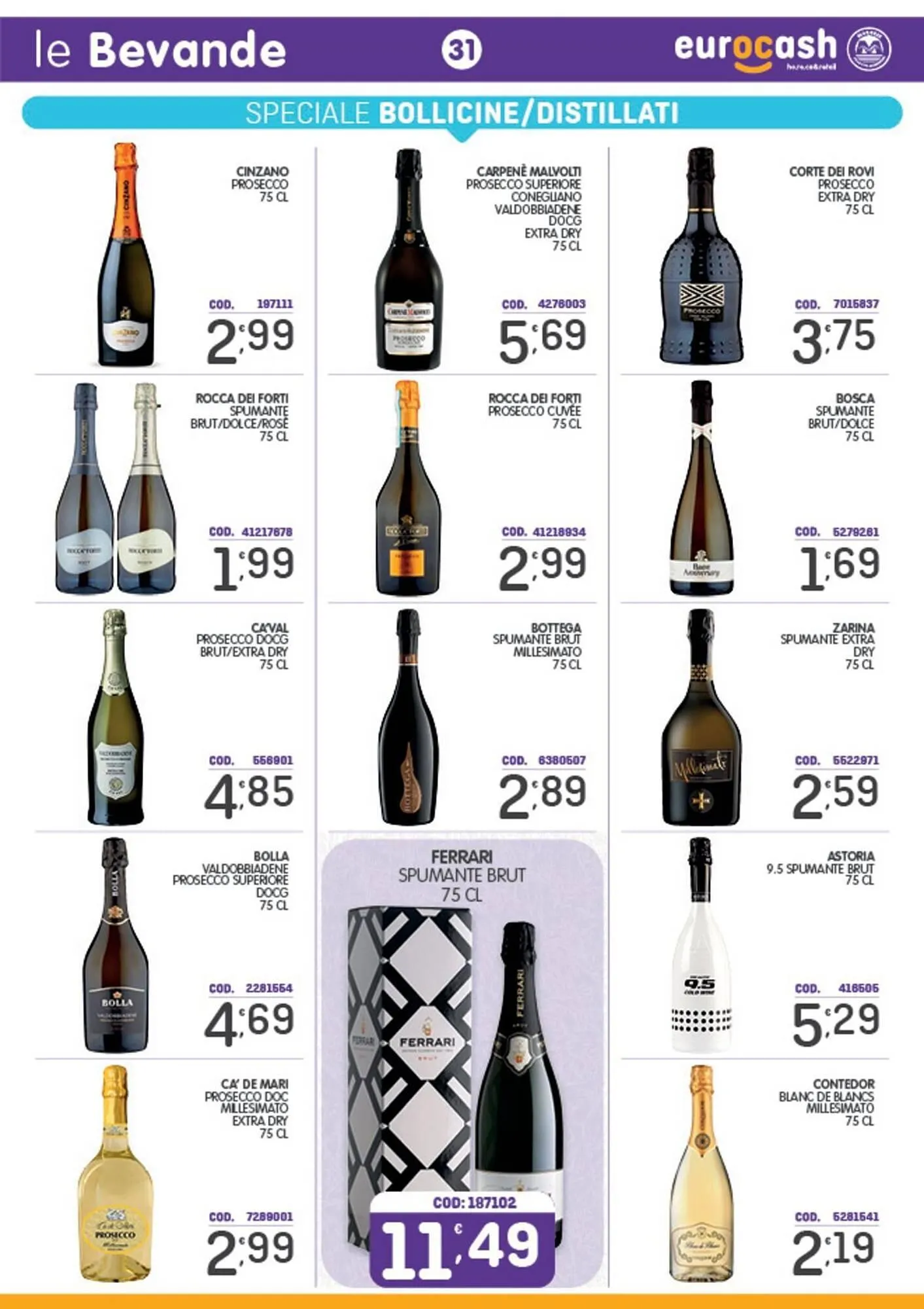 Volantino Eurocash da 29 settembre a 12 ottobre di 2025 - Pagina del volantino 31