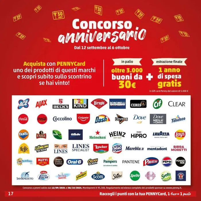 Festeggiamo 30 anni insieme da 26 settembre a 6 ottobre di 2024 - Pagina del volantino 17