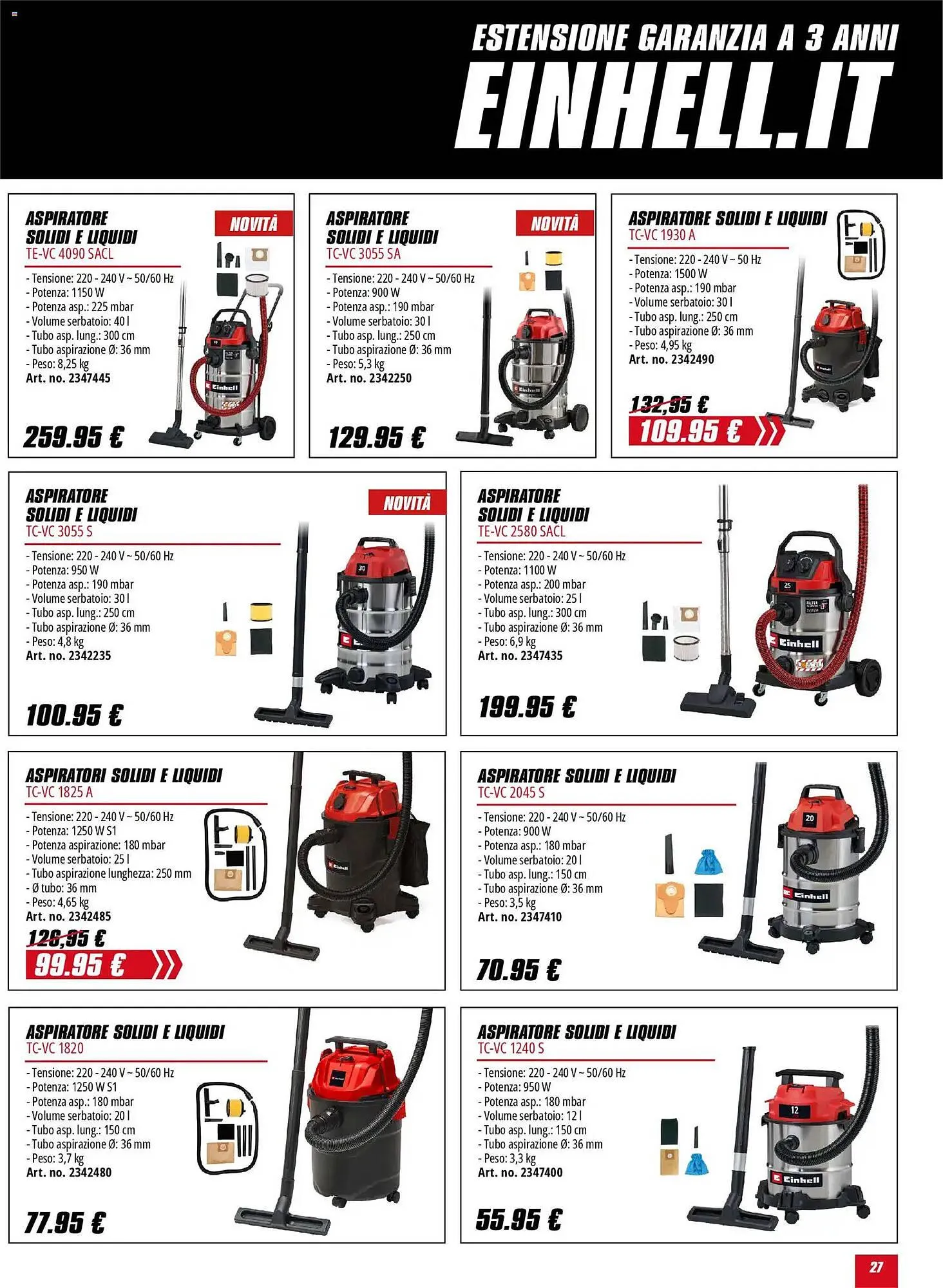 Volantino Einhell da 2 febbraio a 31 maggio di 2026 - Pagina del volantino 27