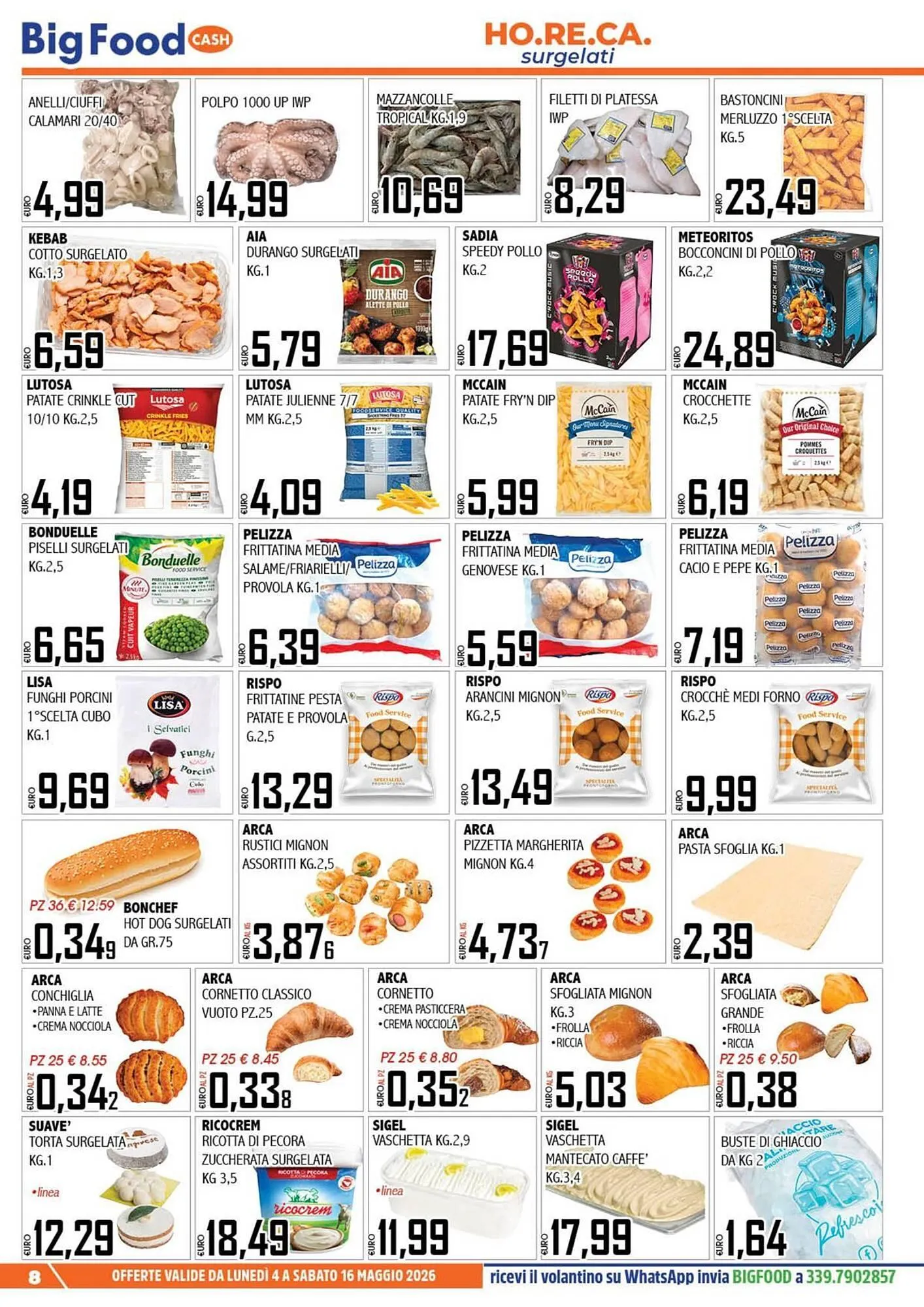 Volantino Big Food da 4 maggio a 16 maggio di 2026 - Pagina del volantino 8