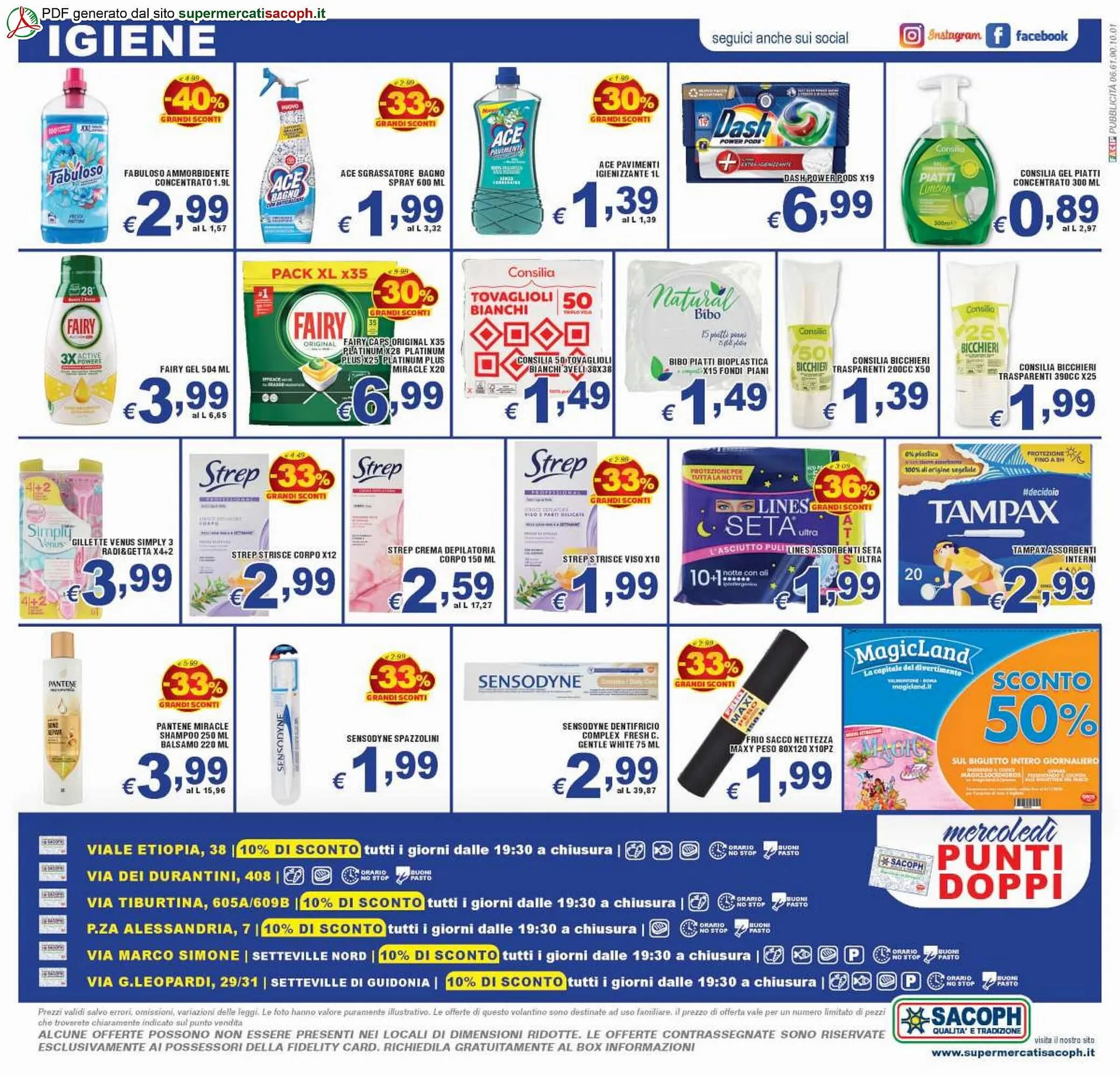 Volantino Sacoph da 6 agosto a 17 agosto di 2025 - Pagina del volantino 12