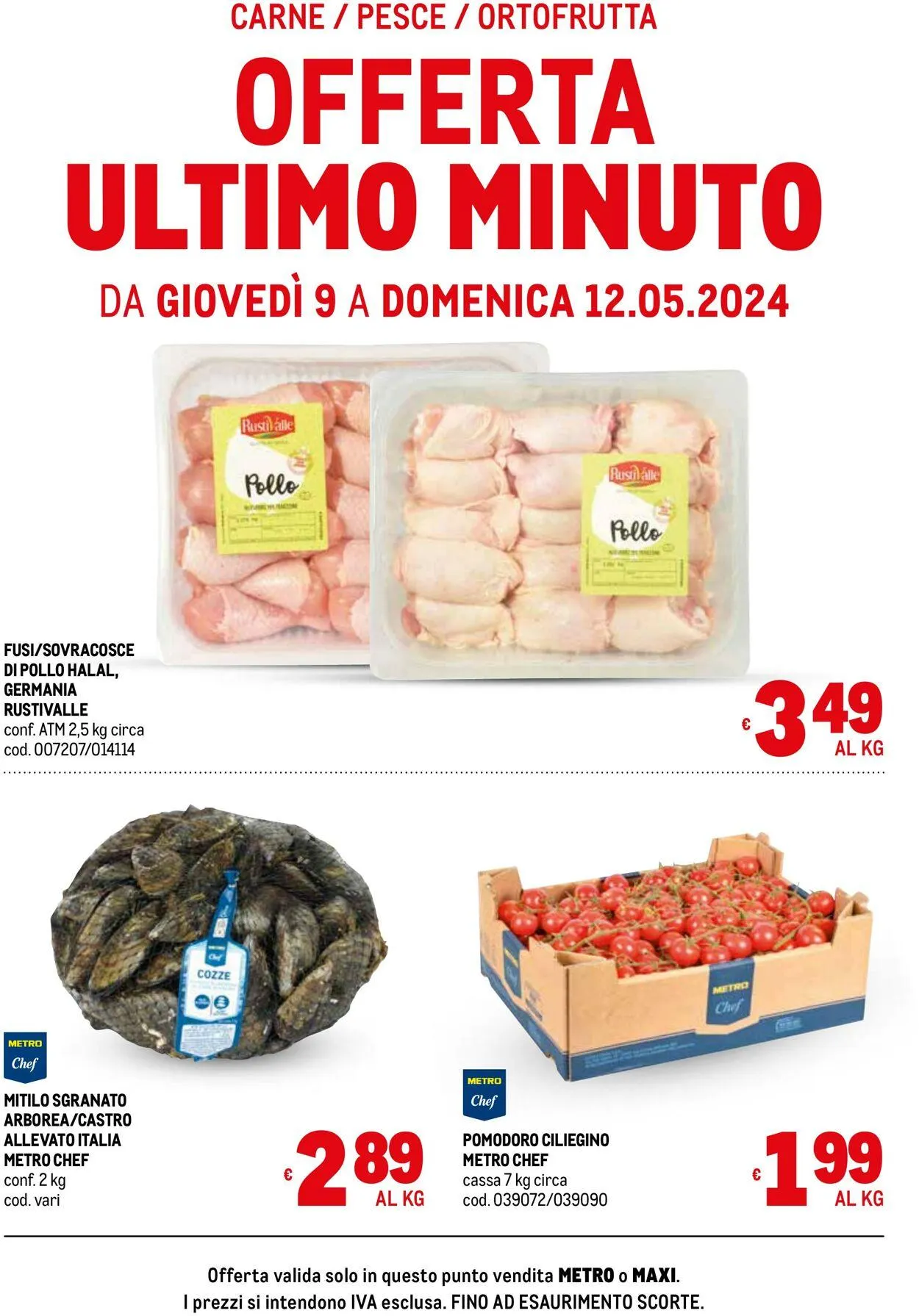 Metro Volantino attuale da 9 aprile a 23 aprile di 2026 - Pagina del volantino 1
