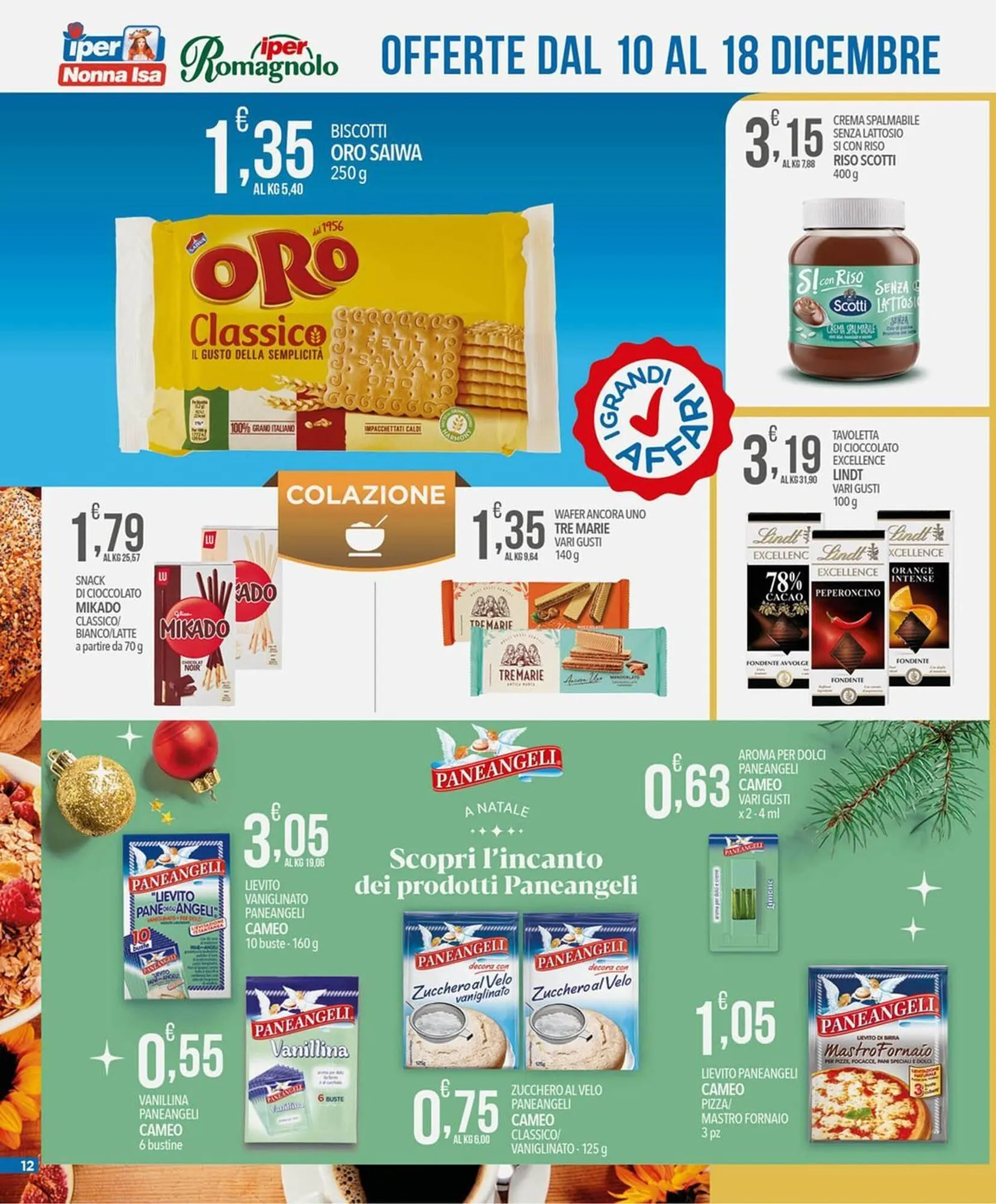 Volantino Iper Romagnolo da 10 dicembre a 18 dicembre di 2025 - Pagina del volantino 12