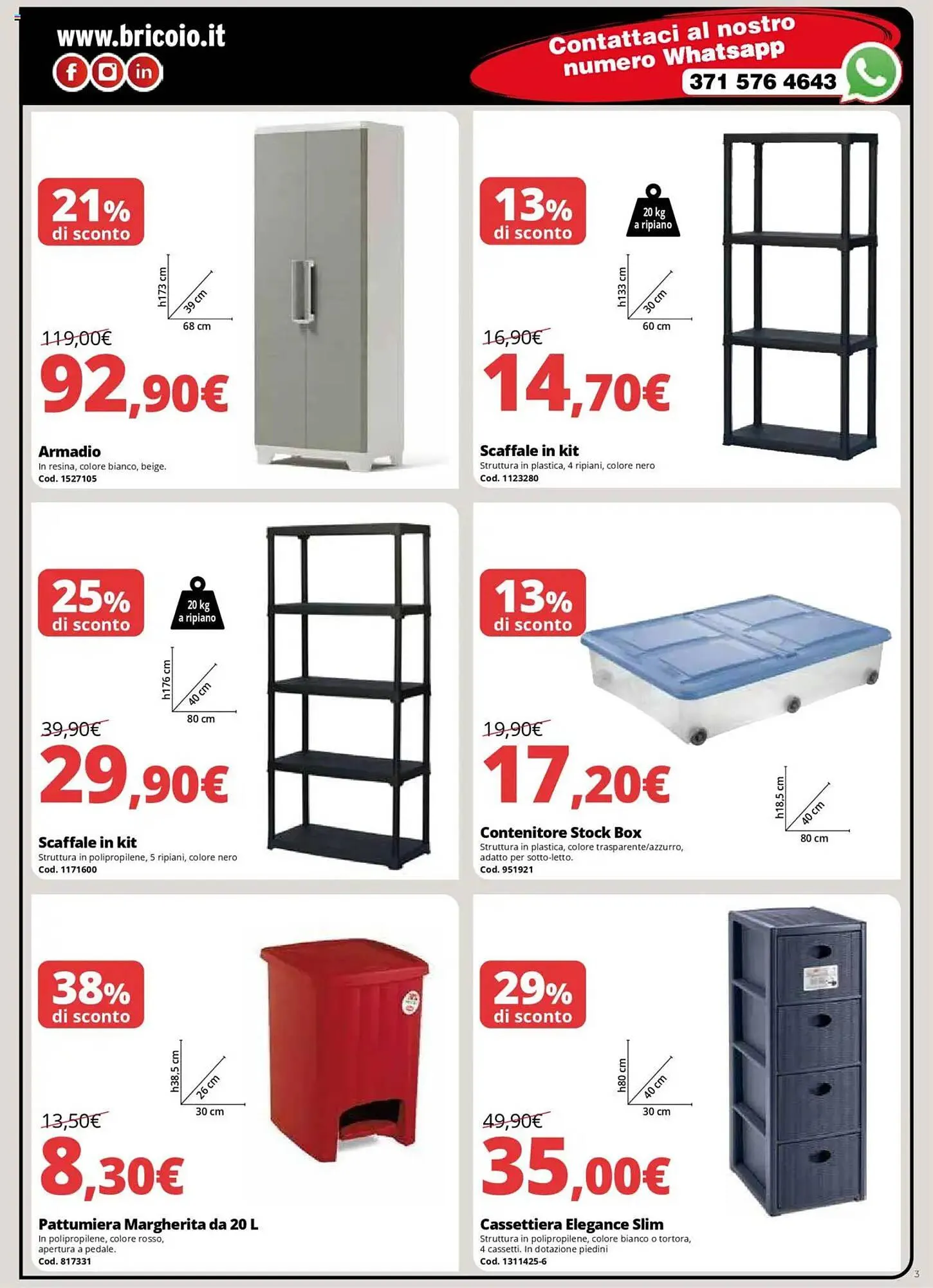 Volantino Brico Io da 16 ottobre a 9 novembre di 2025 - Pagina del volantino 3