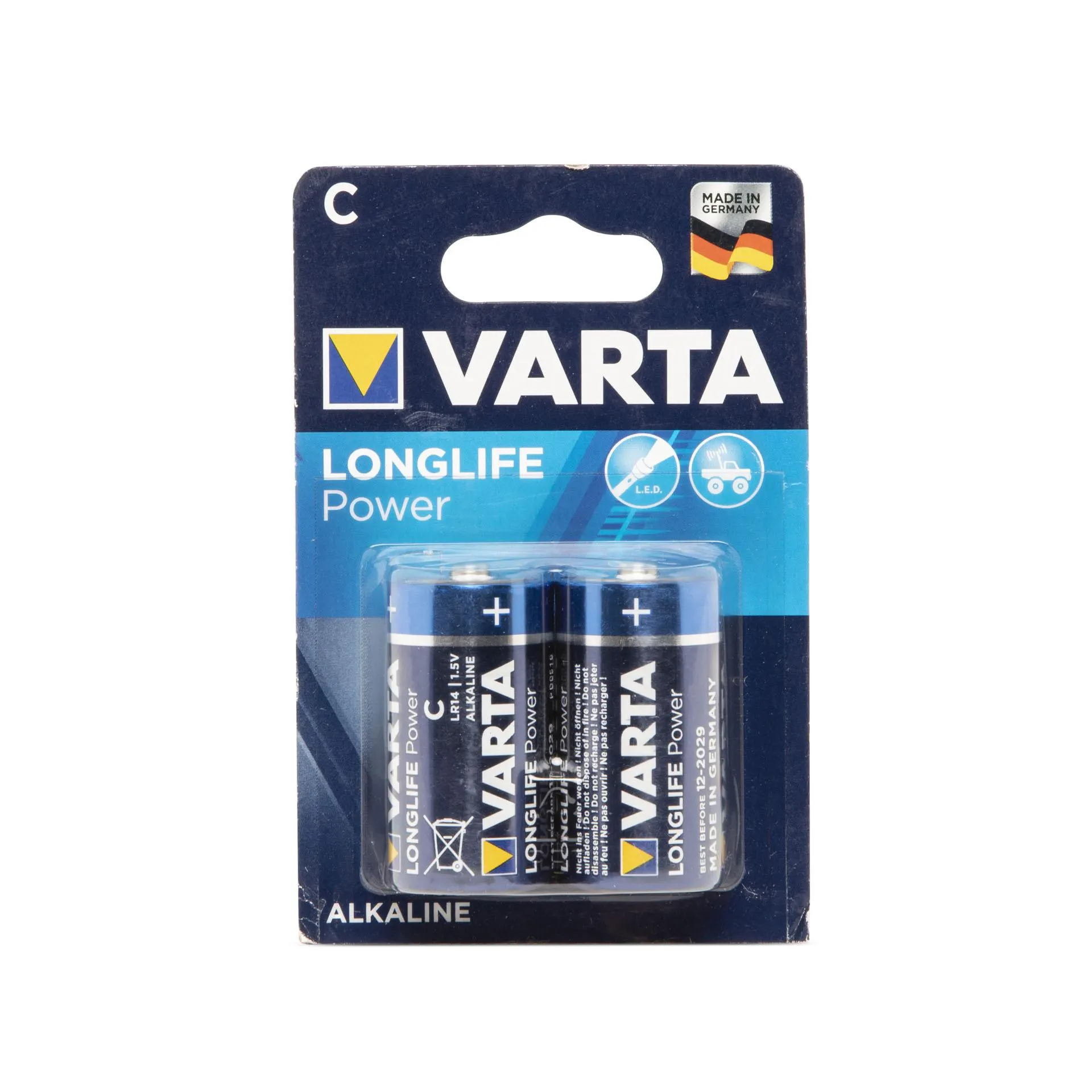 Batterie Varta C (mezza torcia)