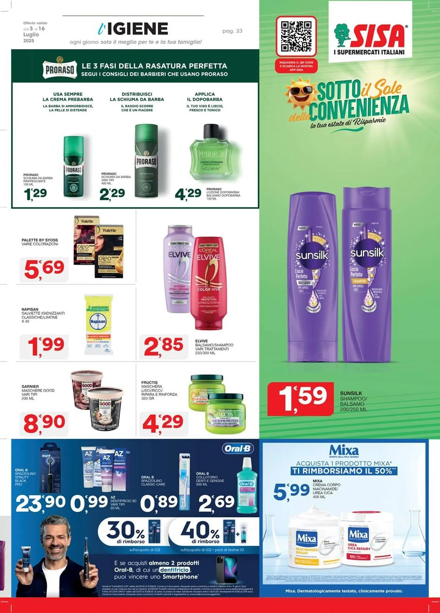 Volantino Sisa da 3 luglio a 16 luglio di 2025 - Pagina del volantino 23