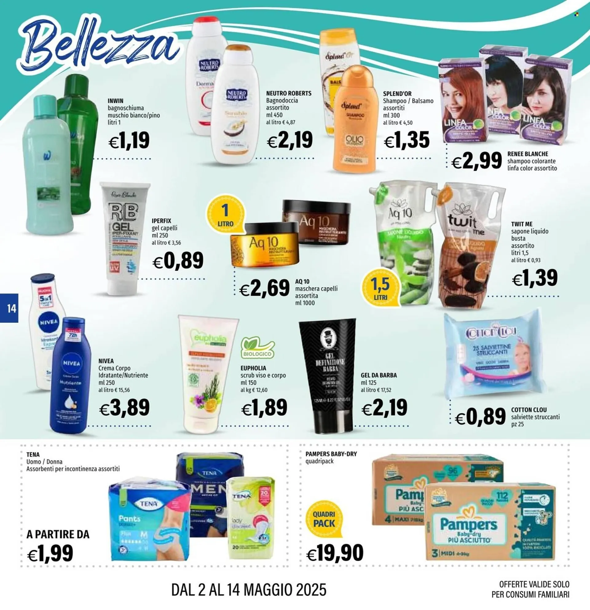 Volantino Hurrà da 2 maggio a 14 maggio di 2025 - Pagina del volantino 14