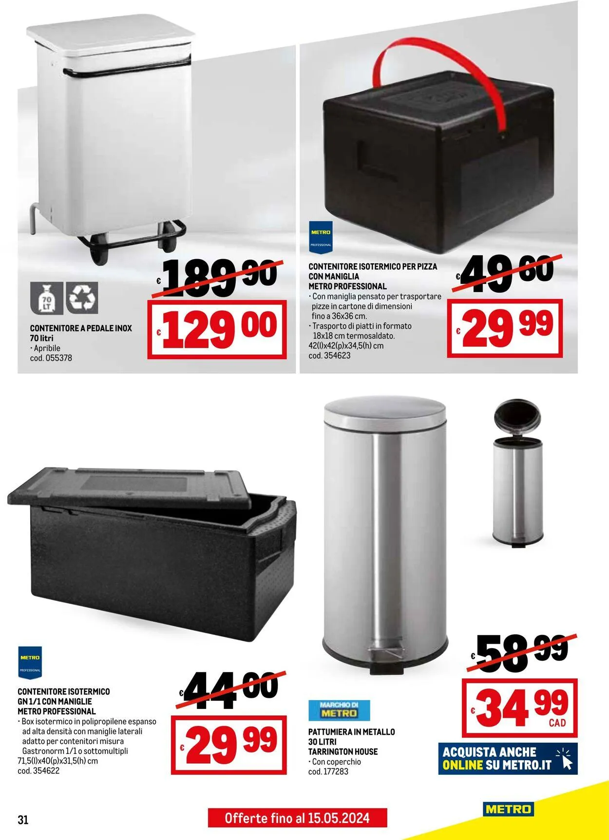 Metro Volantino attuale da 12 febbraio a 26 febbraio di 2026 - Pagina del volantino 31