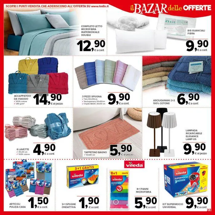 Sconti 30%40%50% da 1 agosto a 15 agosto di 2024 - Pagina del volantino 23