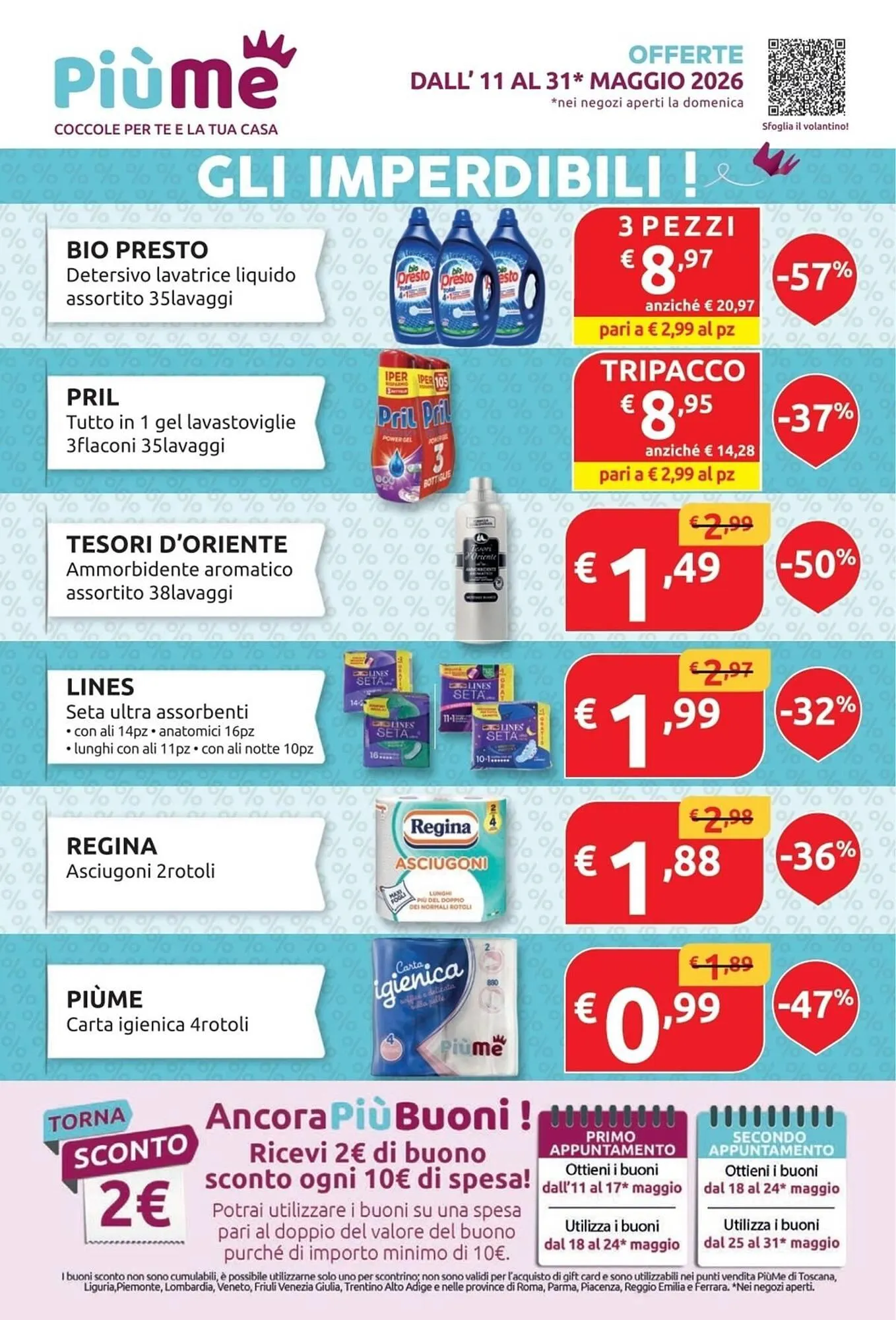 Volantino PiùMe da 11 maggio a 31 maggio di 2026 - Pagina del volantino 1
