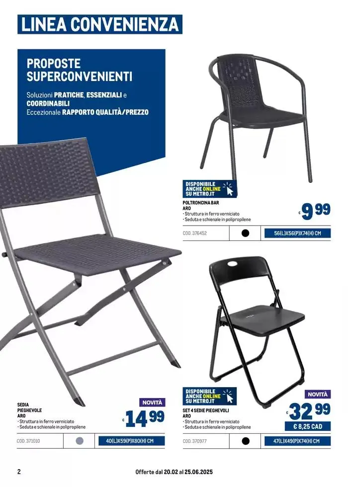 Arredo Esterno da 20 febbraio a 25 giugno di 2025 - Pagina del volantino 2