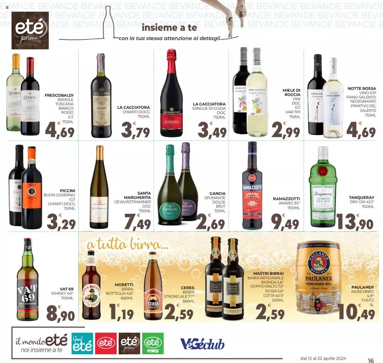 Volantino Eté Prime da 12 aprile a 22 aprile di 2024 - Pagina del volantino 16