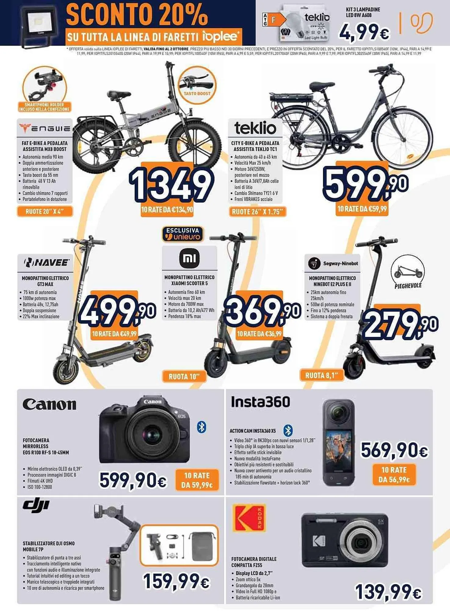 Volantino Unieuro da 17 settembre a 3 ottobre di 2025 - Pagina del volantino 35