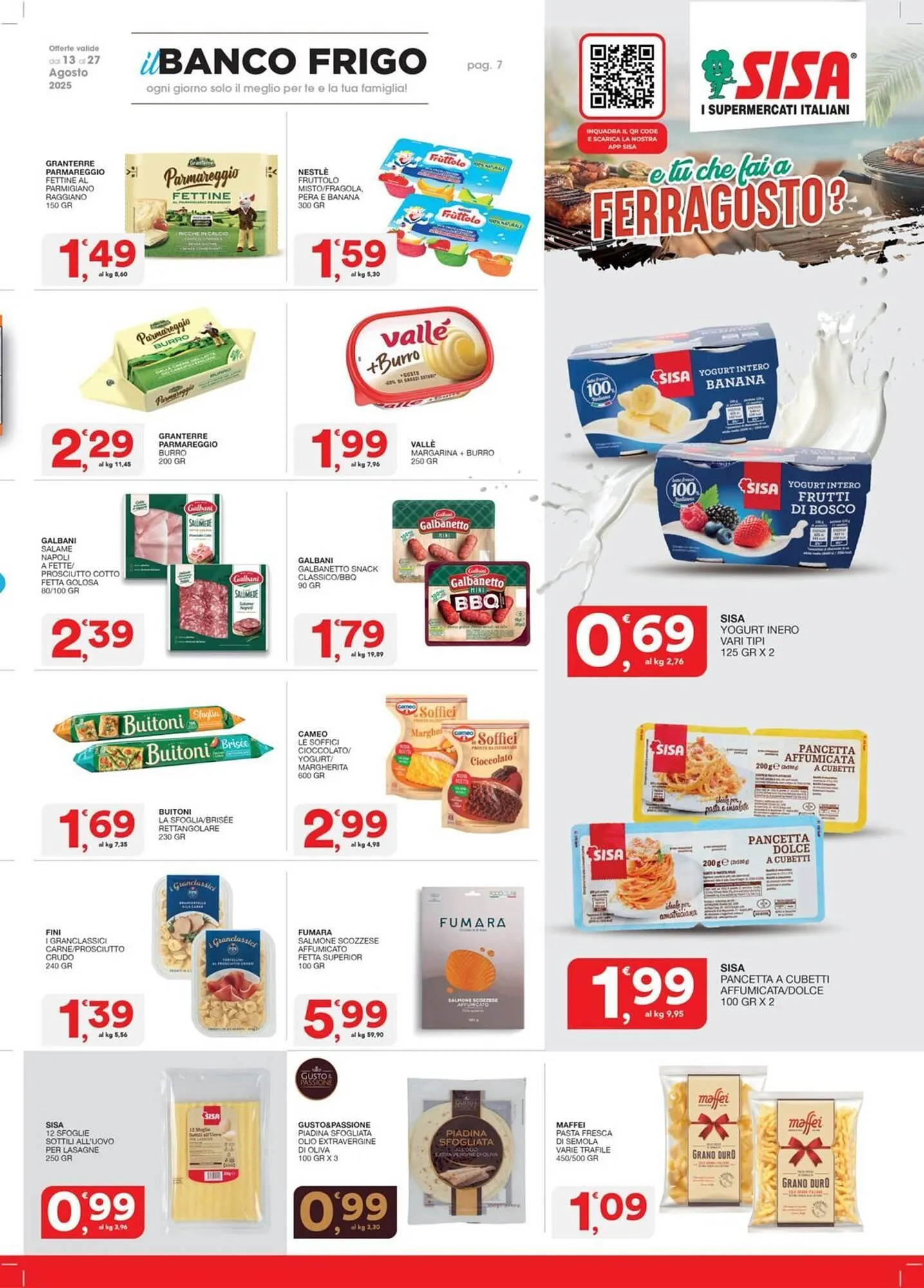 Volantino Sisa da 13 agosto a 27 agosto di 2025 - Pagina del volantino 7