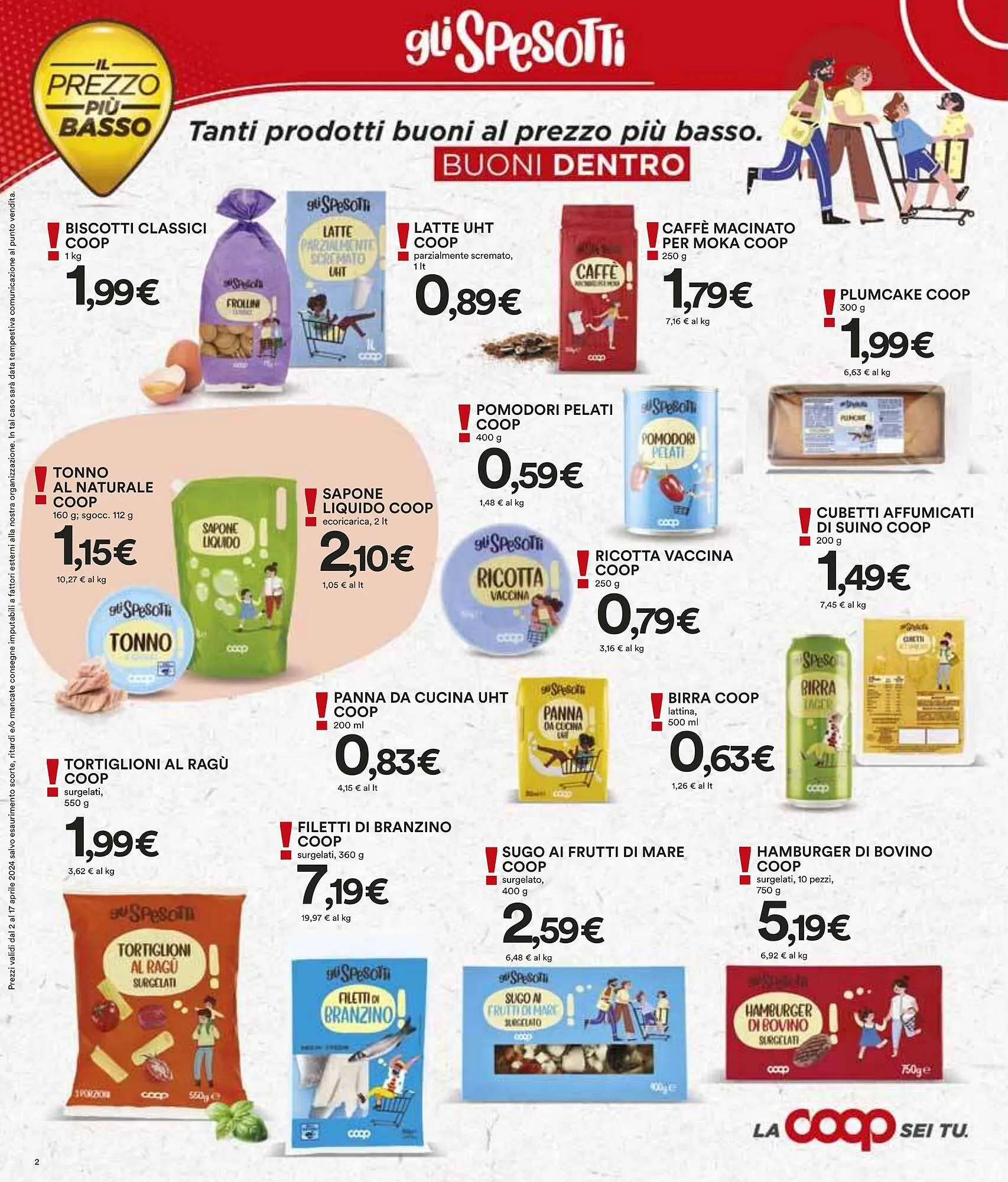 Volantino Ipercoop da 2 aprile a 17 aprile di 2024 - Pagina del volantino 2