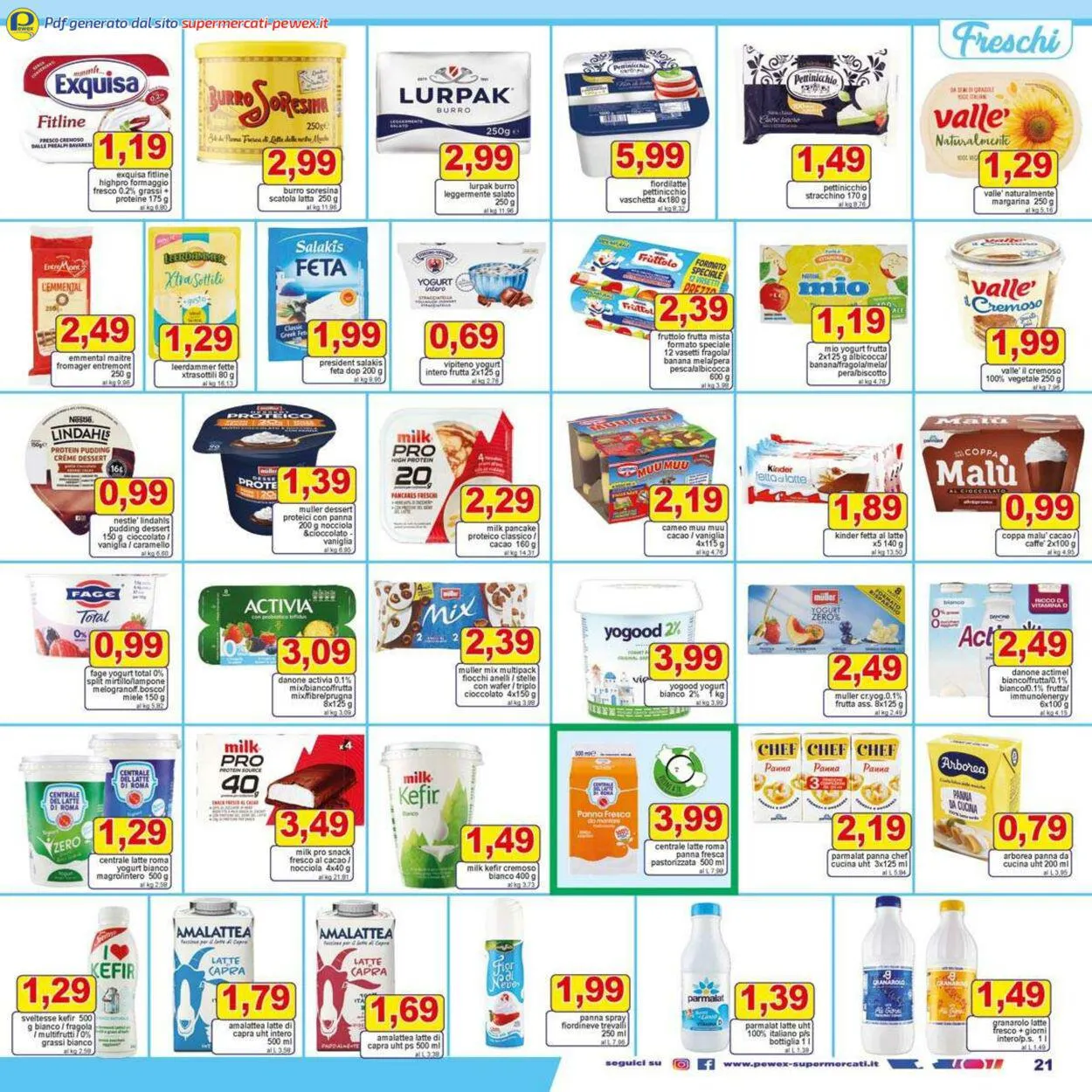 Pewex Volantino attuale da 25 luglio a 8 agosto di 2024 - Pagina del volantino 21