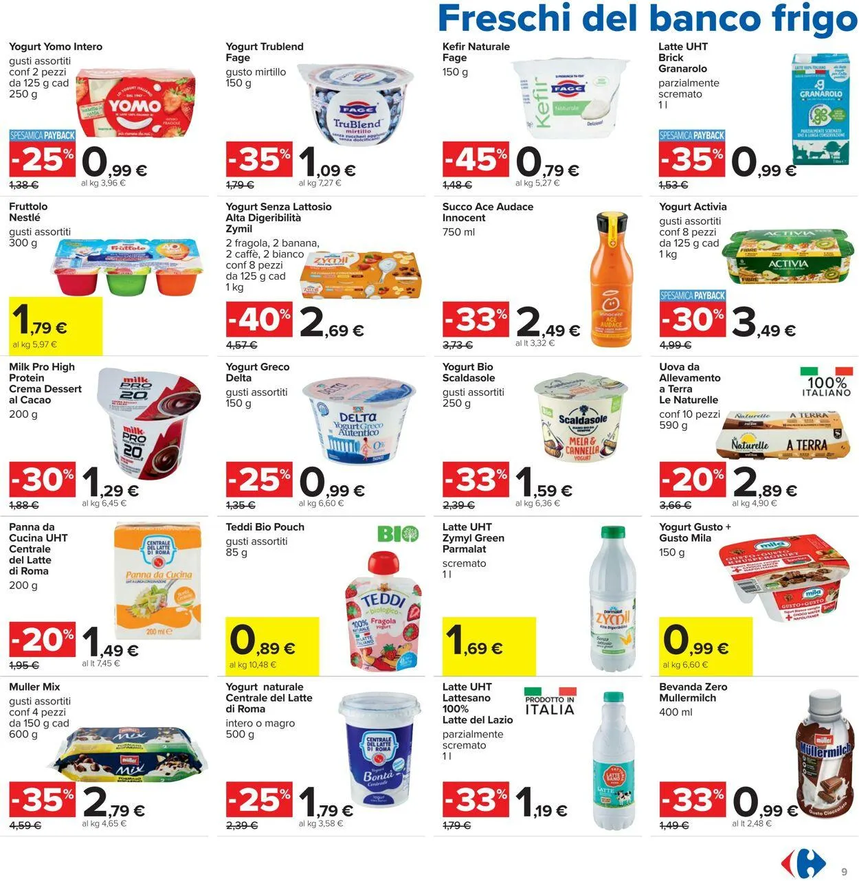 Carrefour Volantino attuale da 21 agosto a 4 settembre di 2025 - Pagina del volantino 9