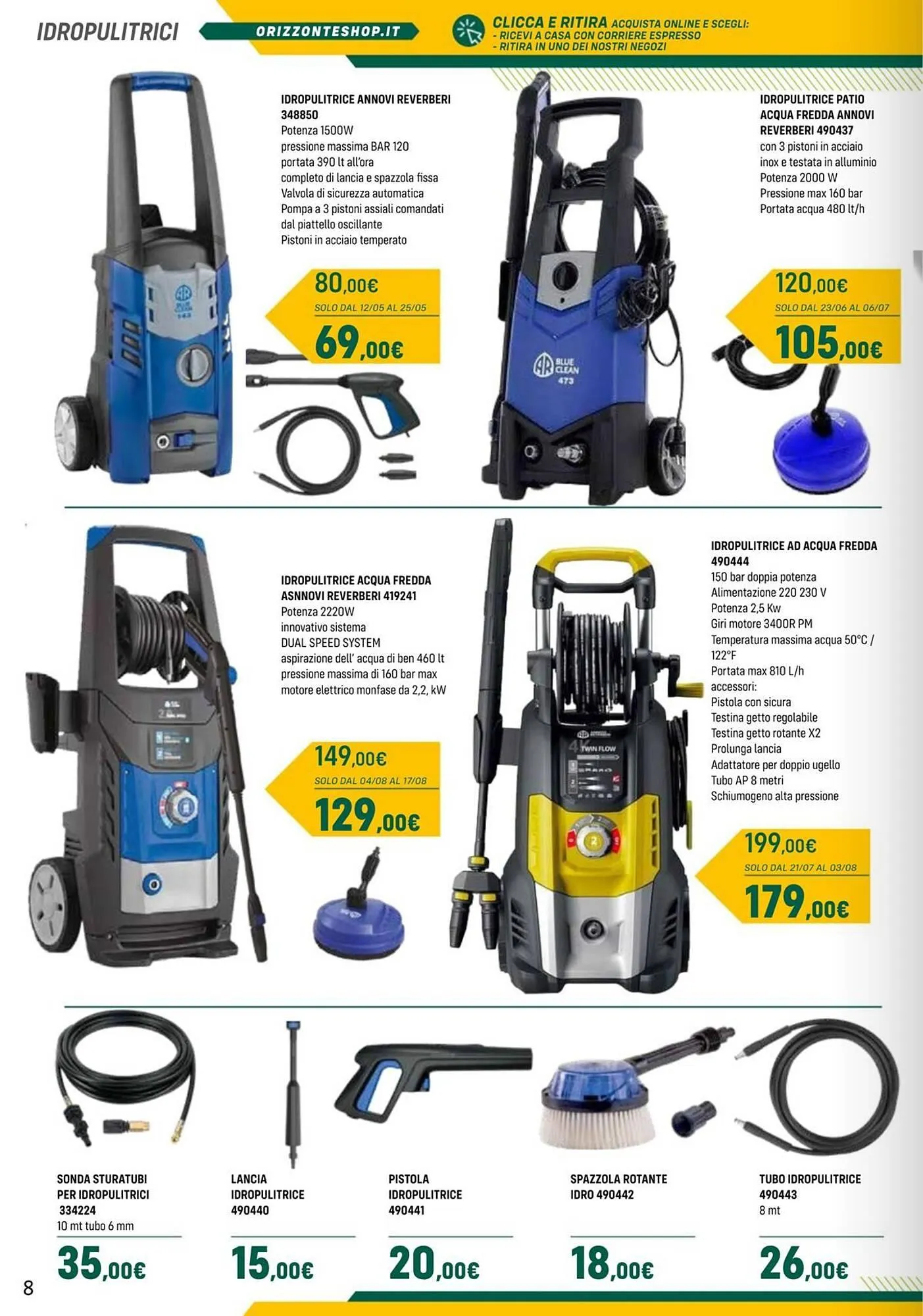 Volantino Orizzonte da 25 aprile a 12 ottobre di 2025 - Pagina del volantino 8