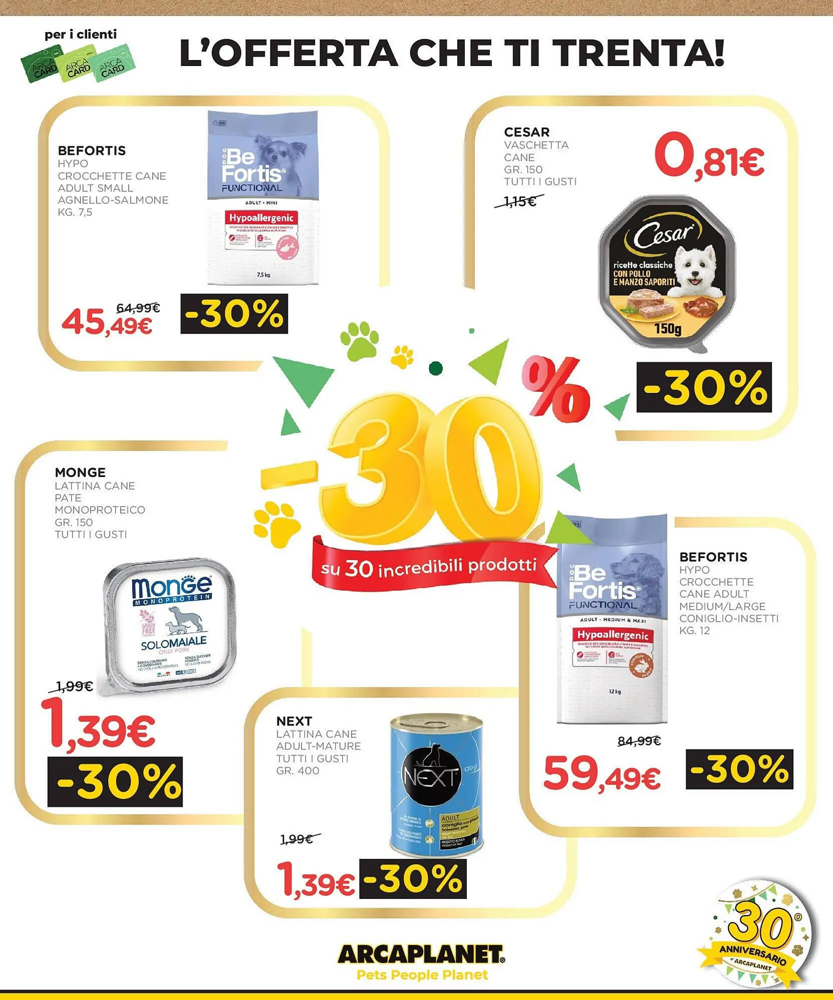 Volantino Arcaplanet da 30 giugno a 20 luglio di 2025 - Pagina del volantino 3