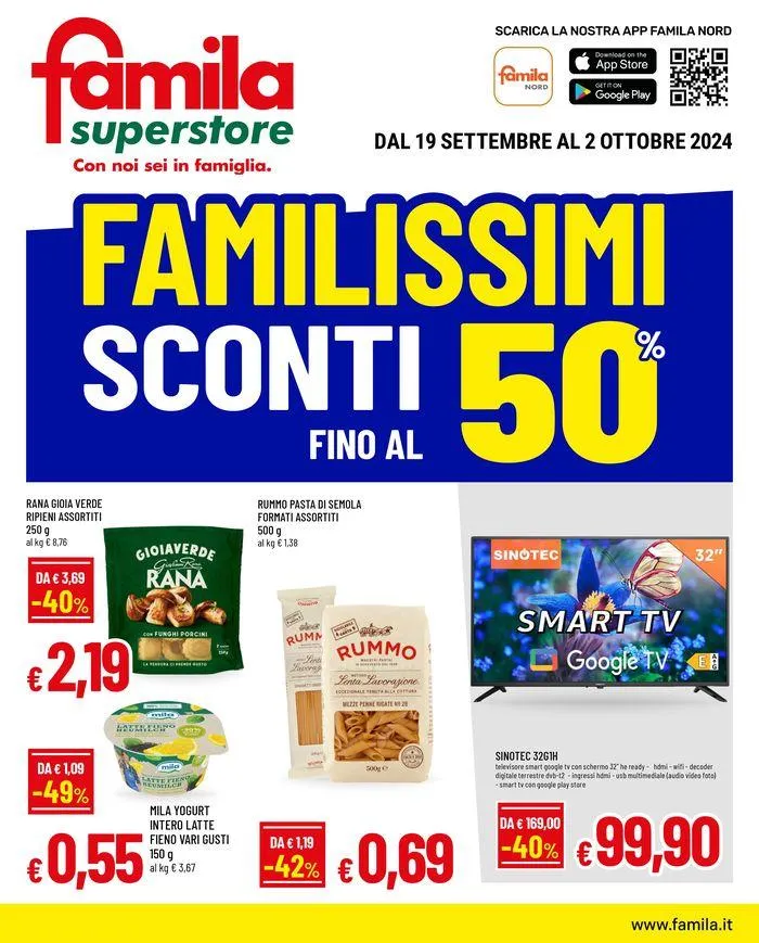 Sconti fino al 50% da 19 settembre a 2 ottobre di 2024 - Pagina del volantino 1