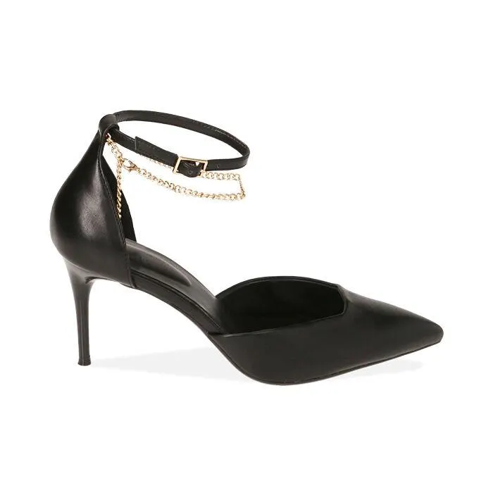 Décolleté nere, tacco 8 cm