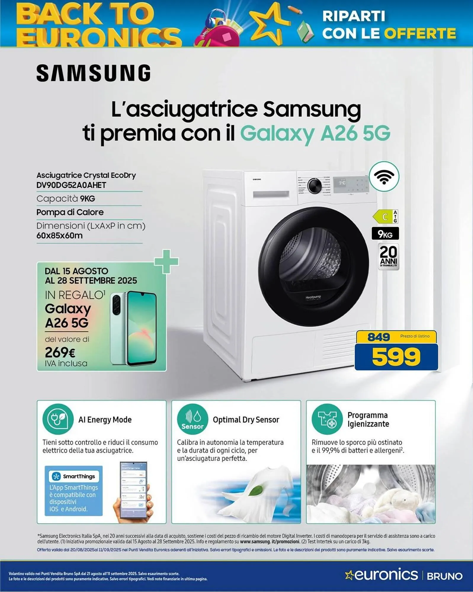 Volantino Euronics da 21 agosto a 11 settembre di 2025 - Pagina del volantino 56