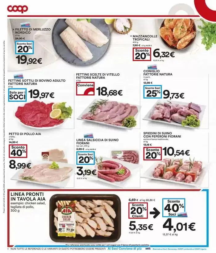 RISPARMIO da 22 aprile a 30 aprile di 2025 - Pagina del volantino 4