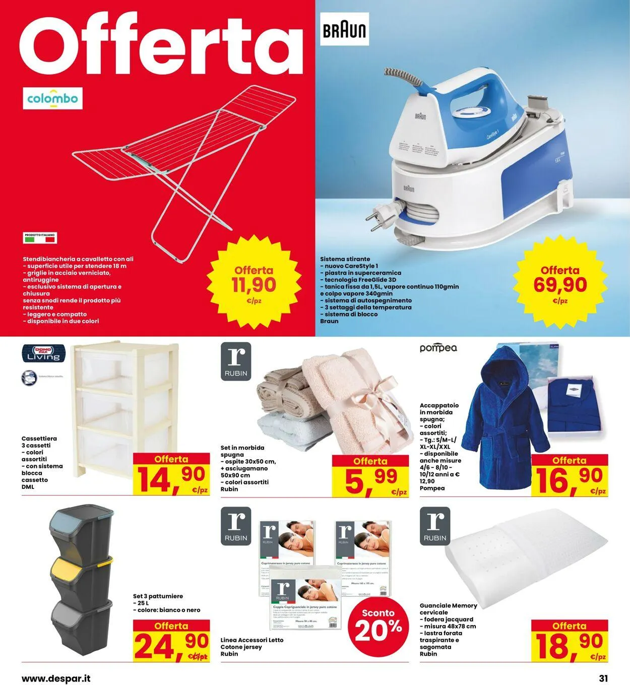 Interspar Volantino attuale da 31 luglio a 9 agosto di 2025 - Pagina del volantino 31