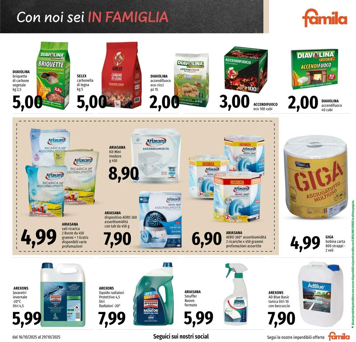 Famila Volantino attuale da 16 ottobre a 29 ottobre di 2025 - Pagina del volantino 25