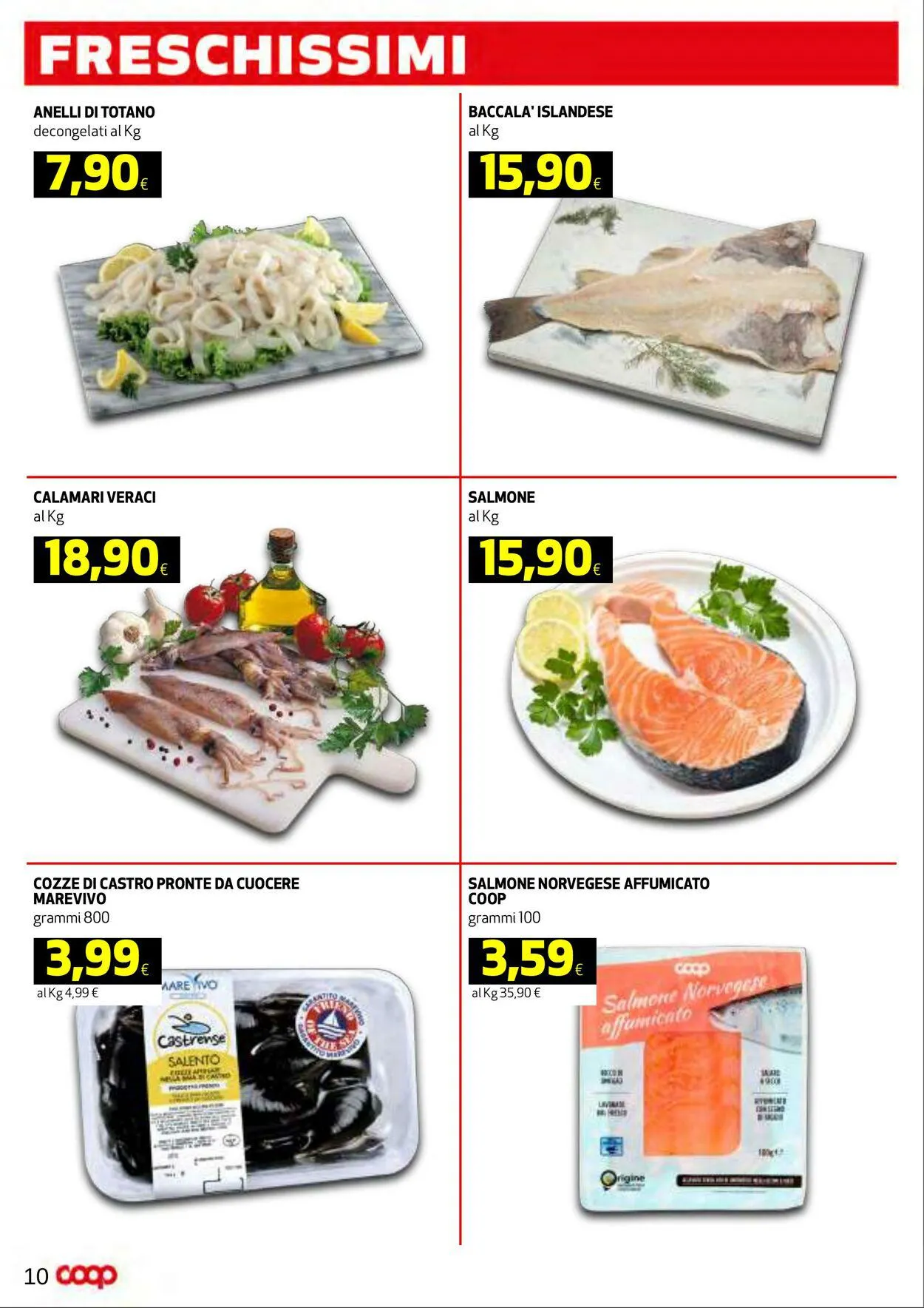 Coop Volantino attuale da 9 novembre a 19 novembre di 2023 - Pagina del volantino 10