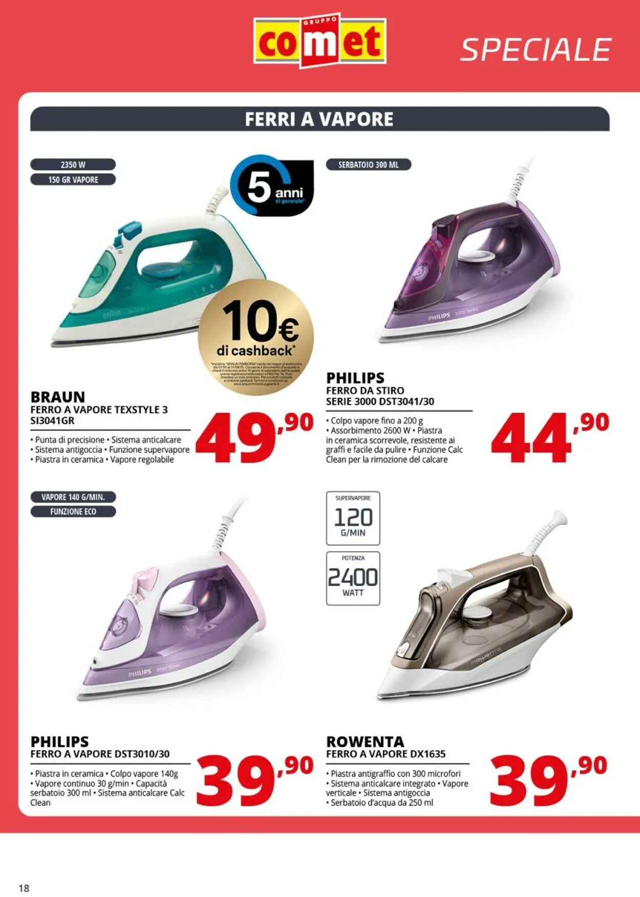 Comet Volantino attuale da 6 giugno a 18 giugno di 2025 - Pagina del volantino 18