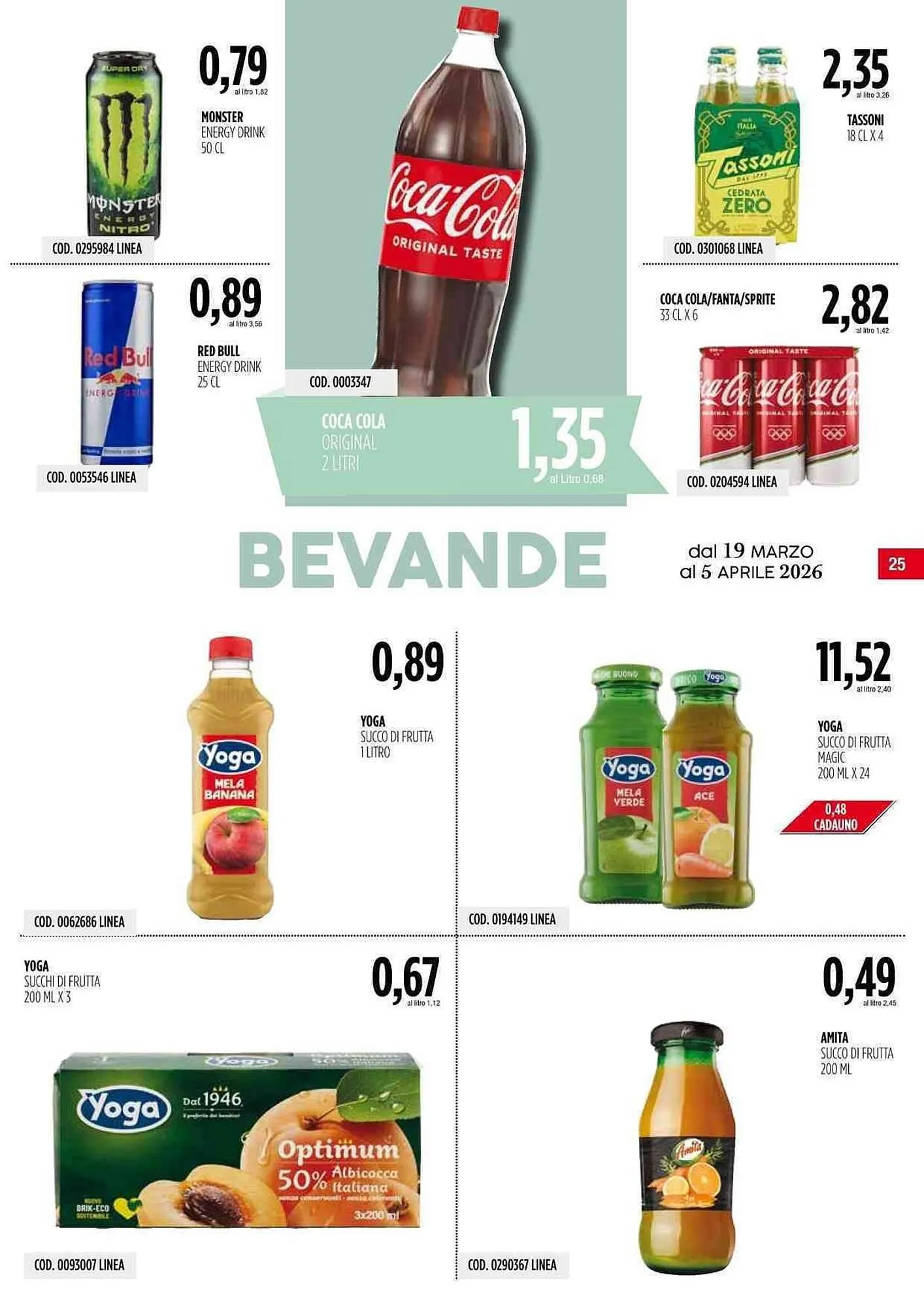 Volantino Carico Cash & Carry da 19 marzo a 5 aprile di 2026 - Pagina del volantino 25