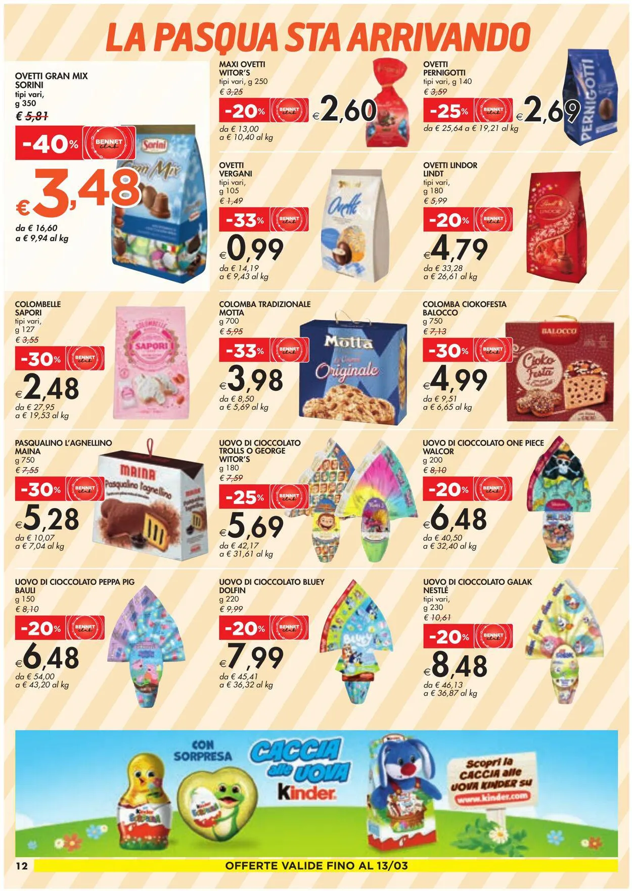 bennet Volantino attuale da 29 febbraio a 9 marzo di 2024 - Pagina del volantino 13